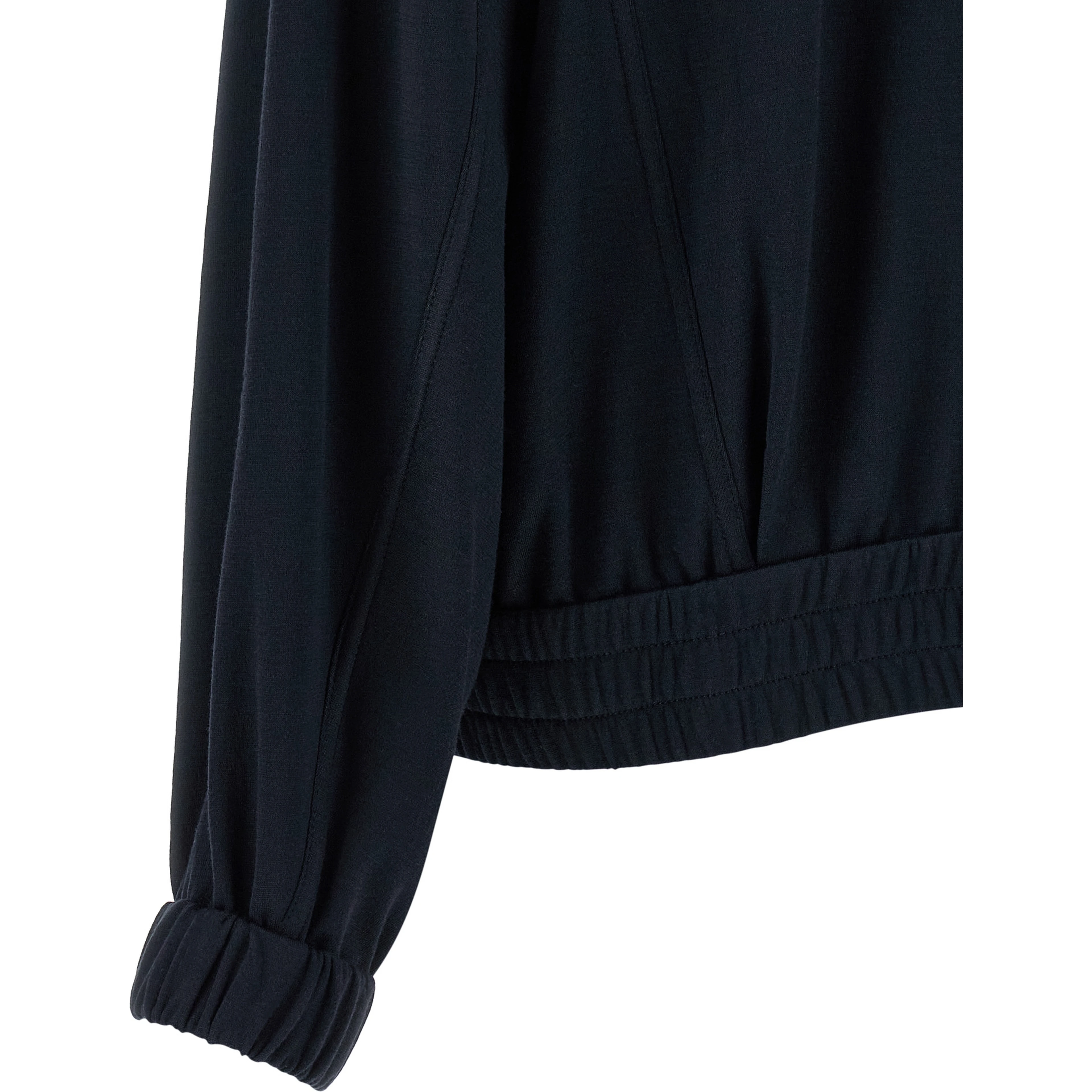 Blue Cotton Bomber