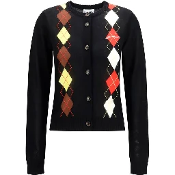 Black Cotton Cardigan