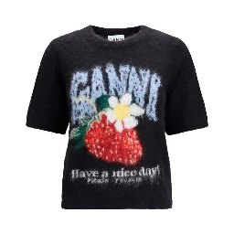 Black Alpaca Vicugna Pacos T-Shirt