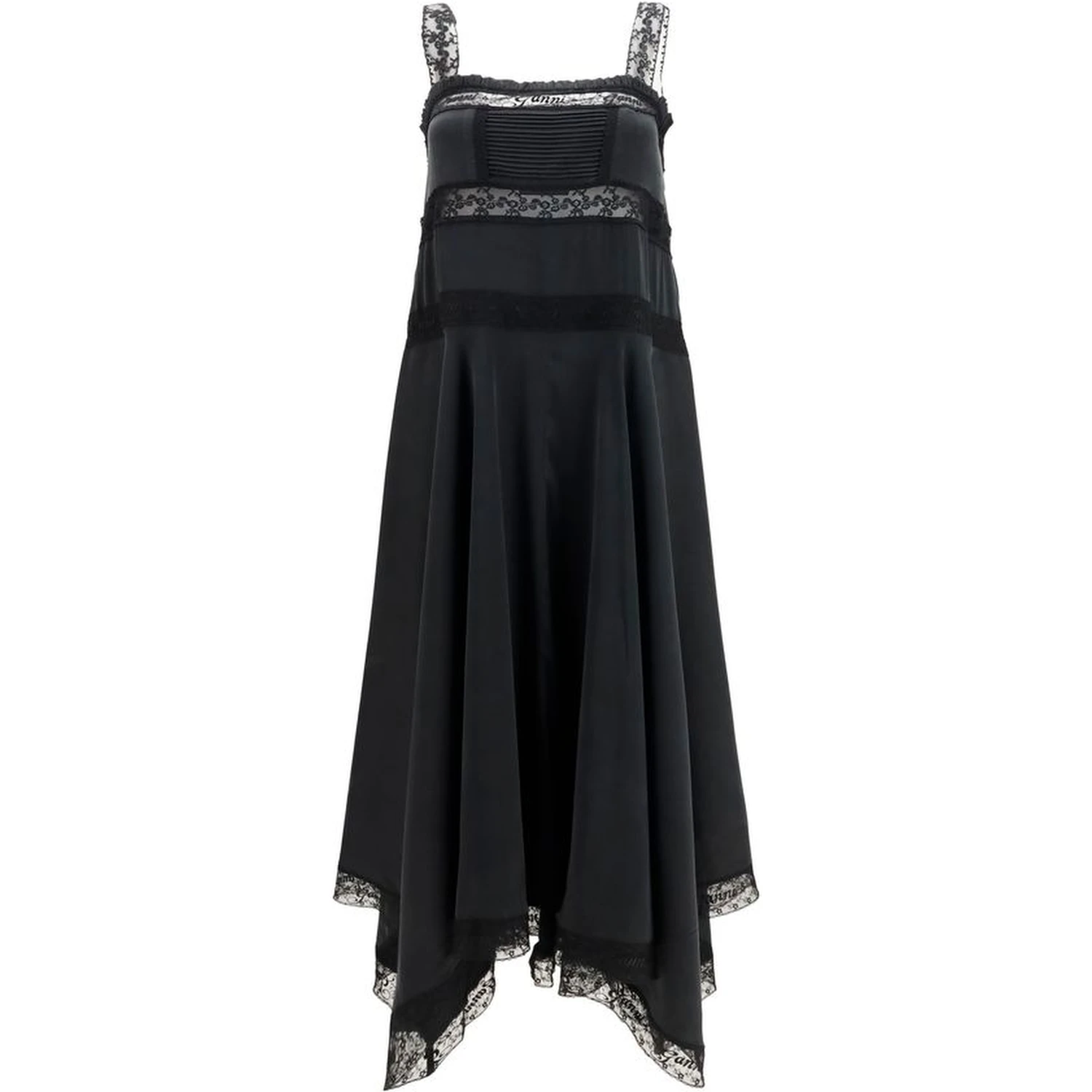Black Silk Cocktail Dress