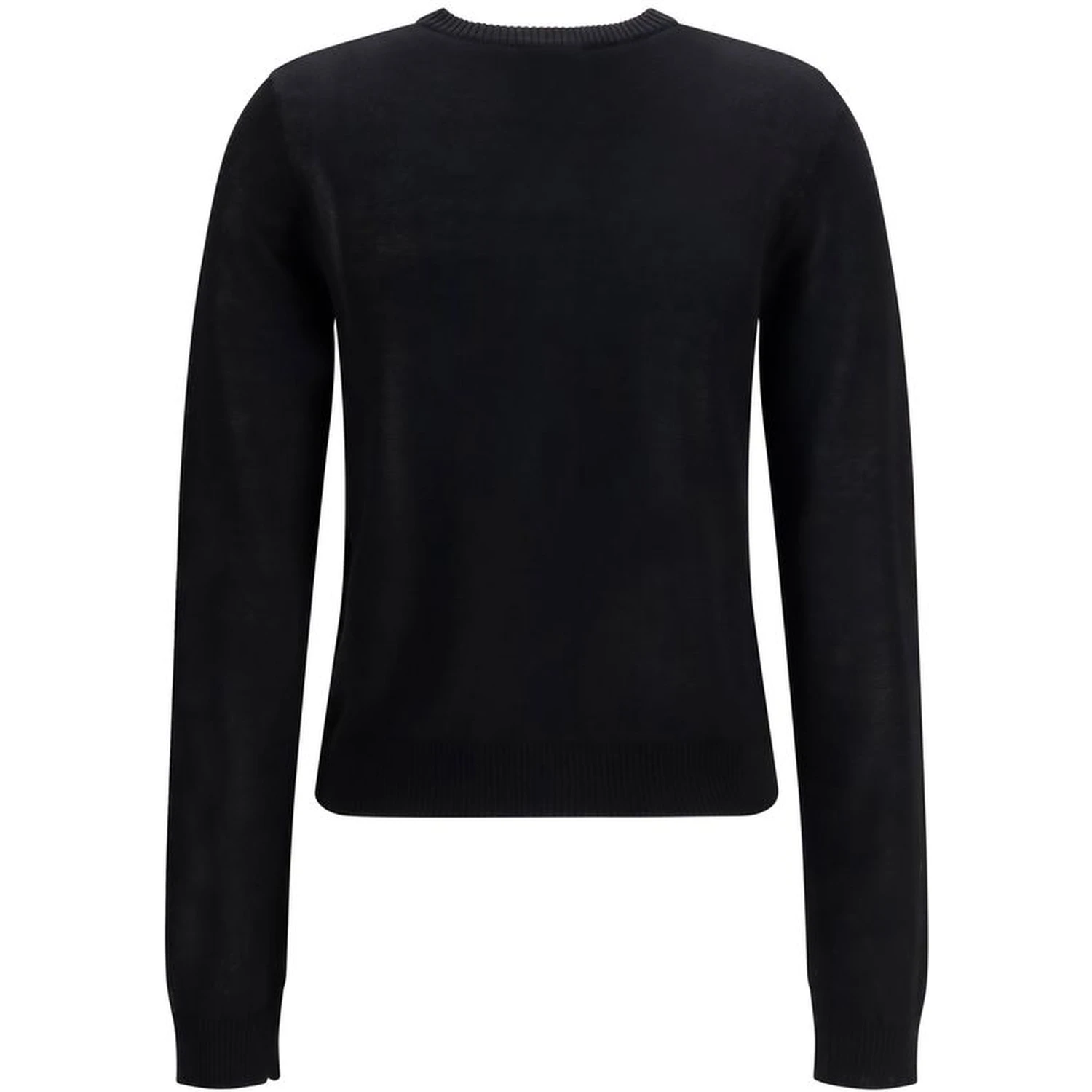 Black Cotton Cardigan