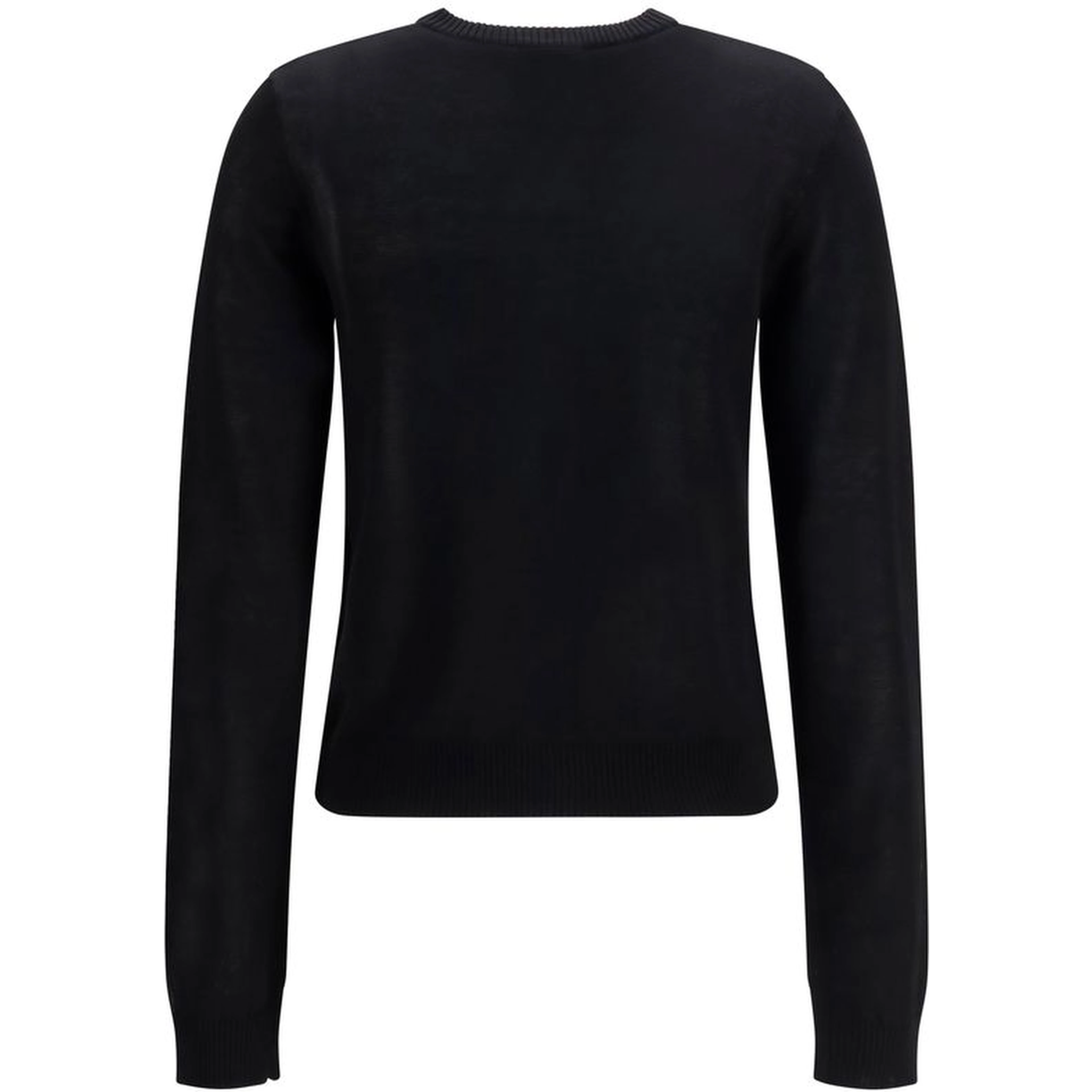 Black Cotton Cardigan