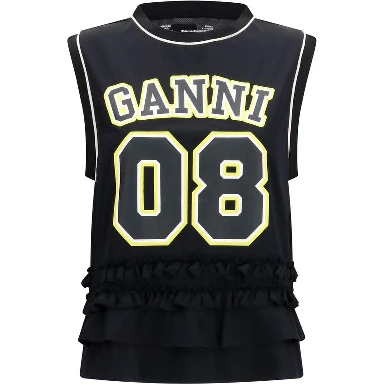 Black Polyester Sportswear