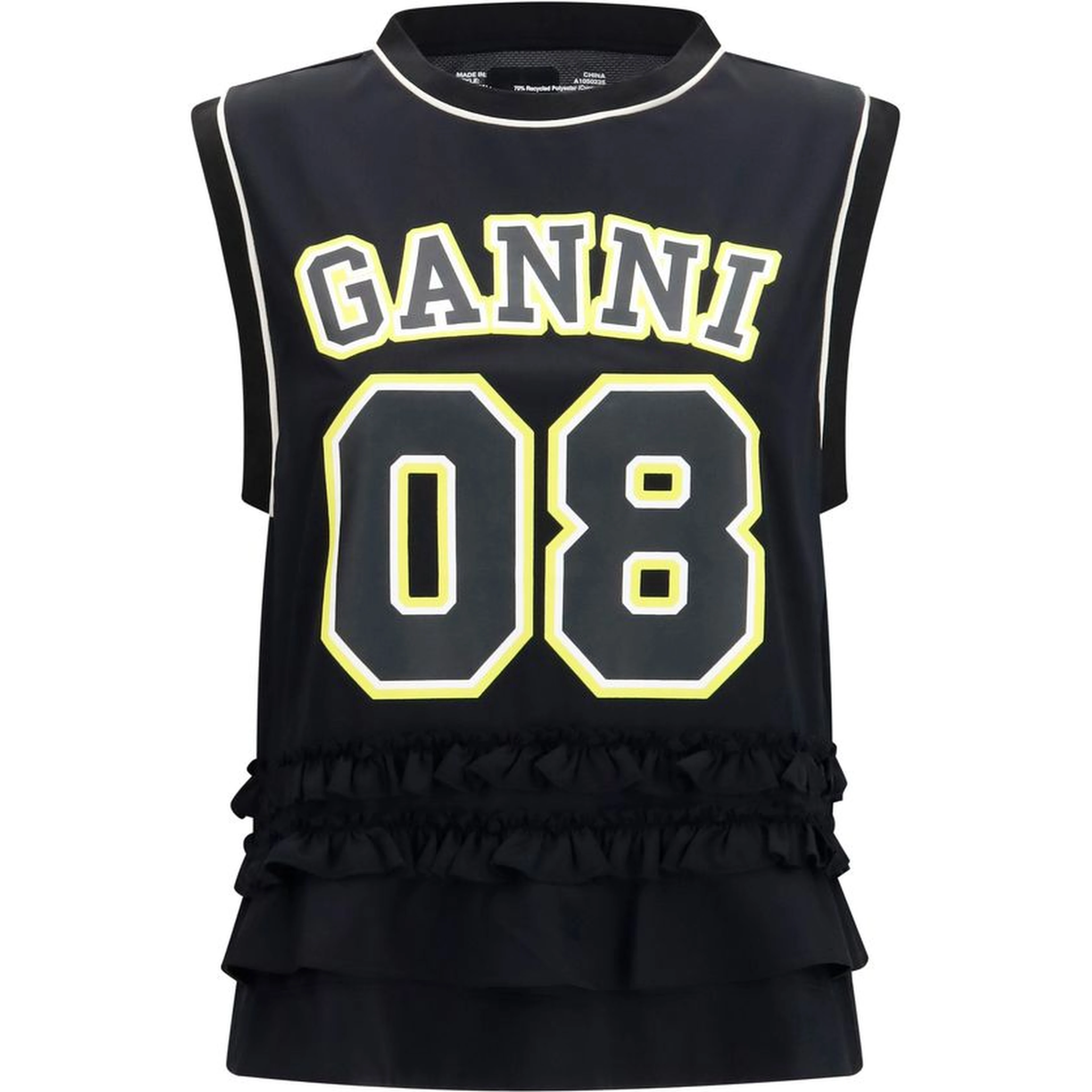 Black Polyester Sportswear