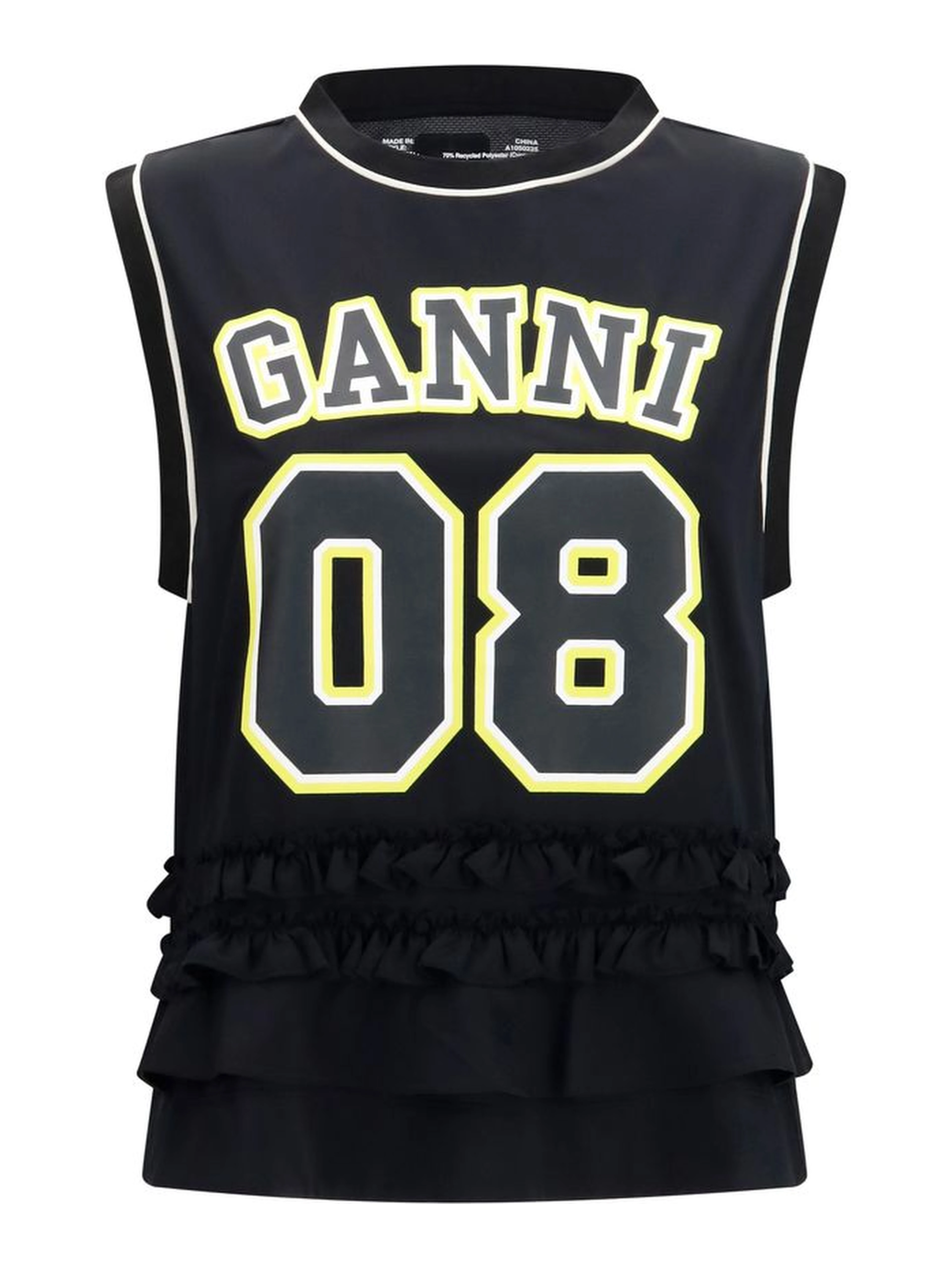 Black Polyester Sportswear