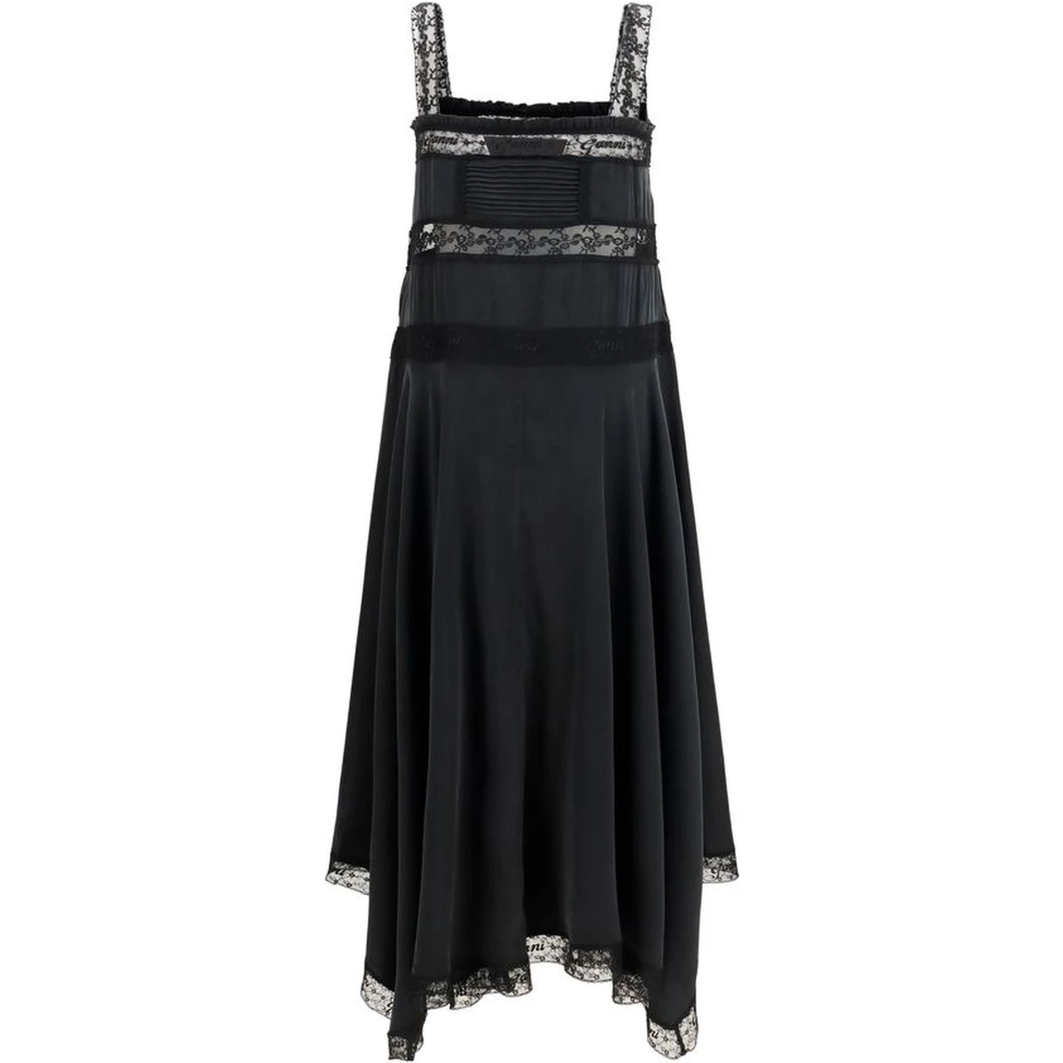 Black Silk Cocktail Dress