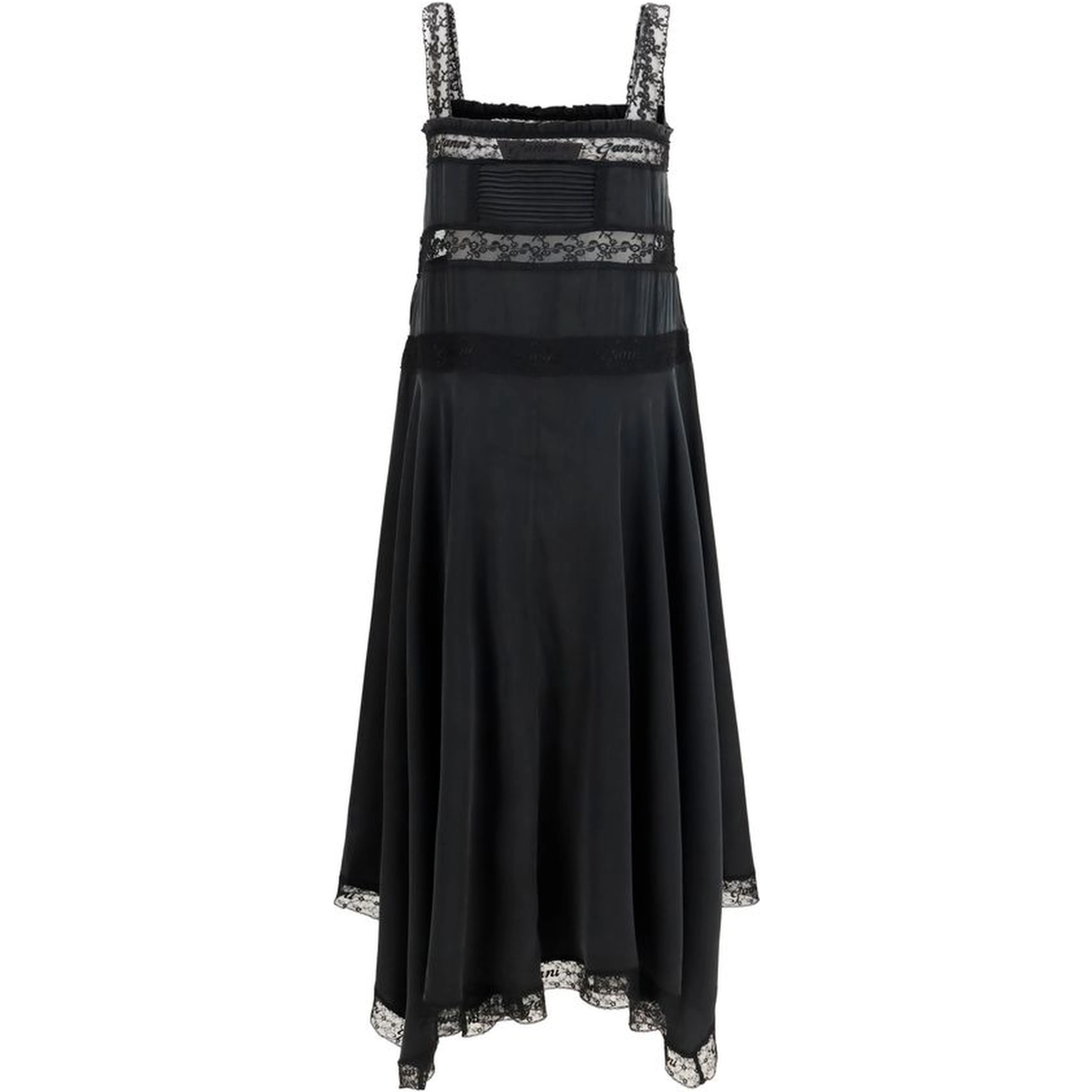 Black Silk Cocktail Dress