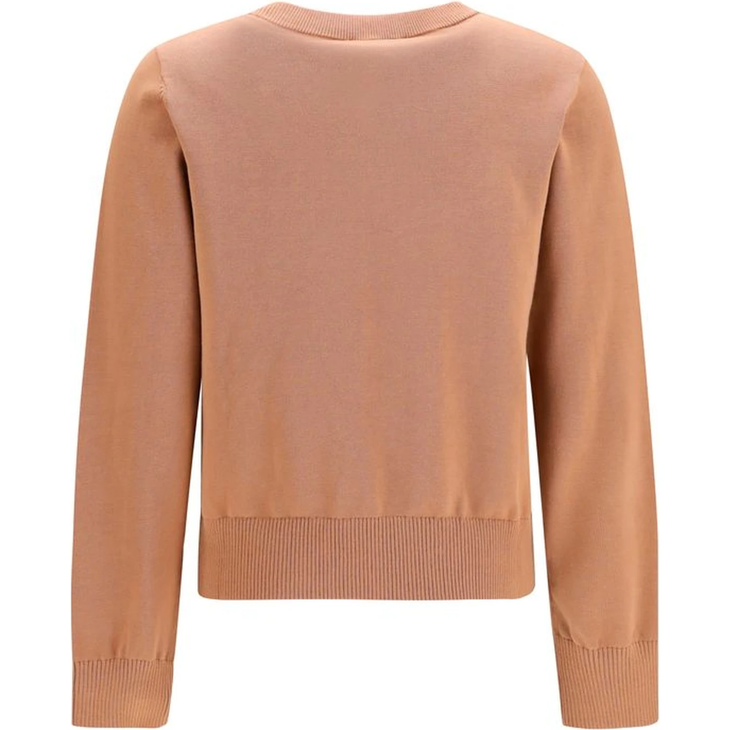 Beige Cotton Sweatshirt