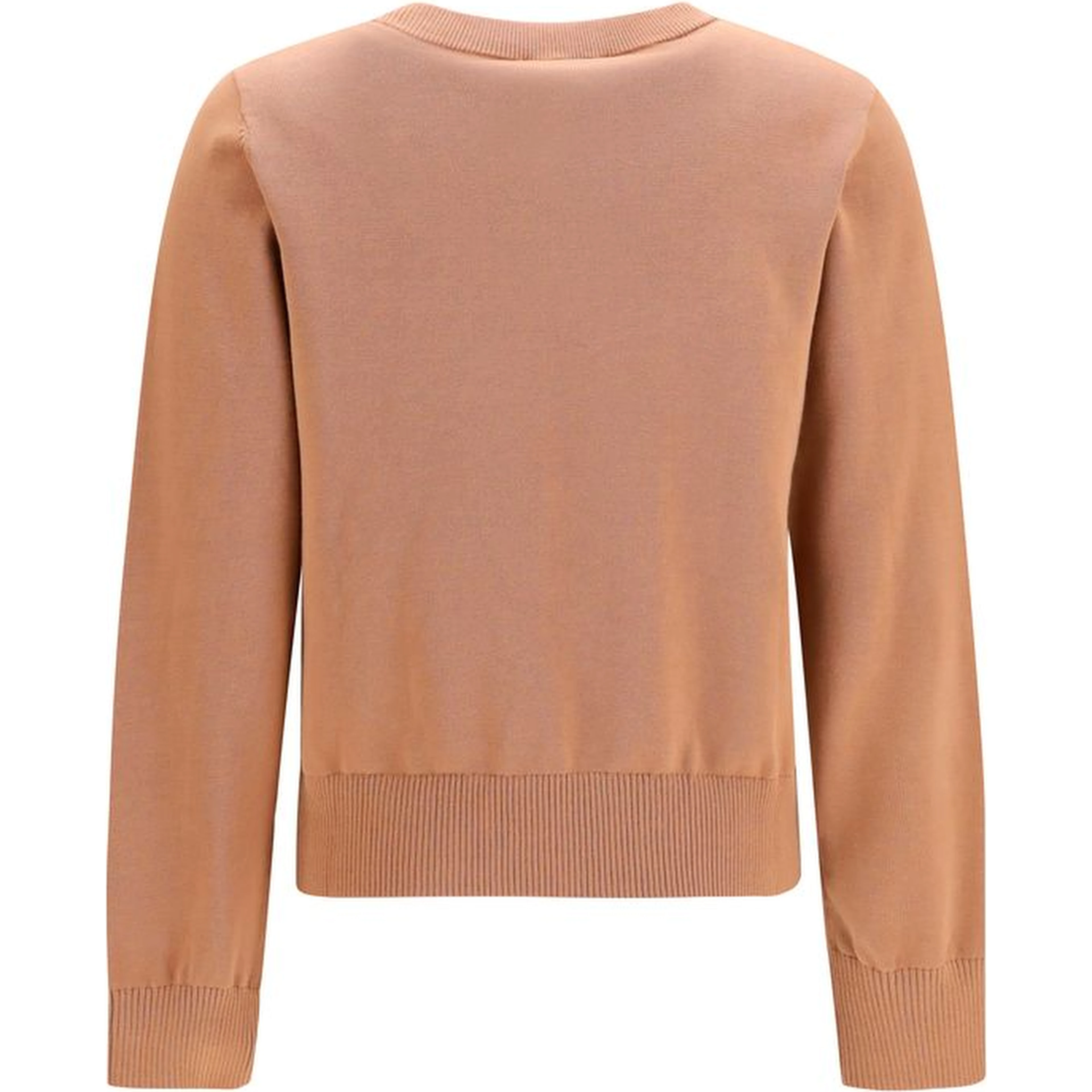 Beige Cotton Sweatshirt