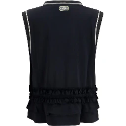Black Polyester Sportswear