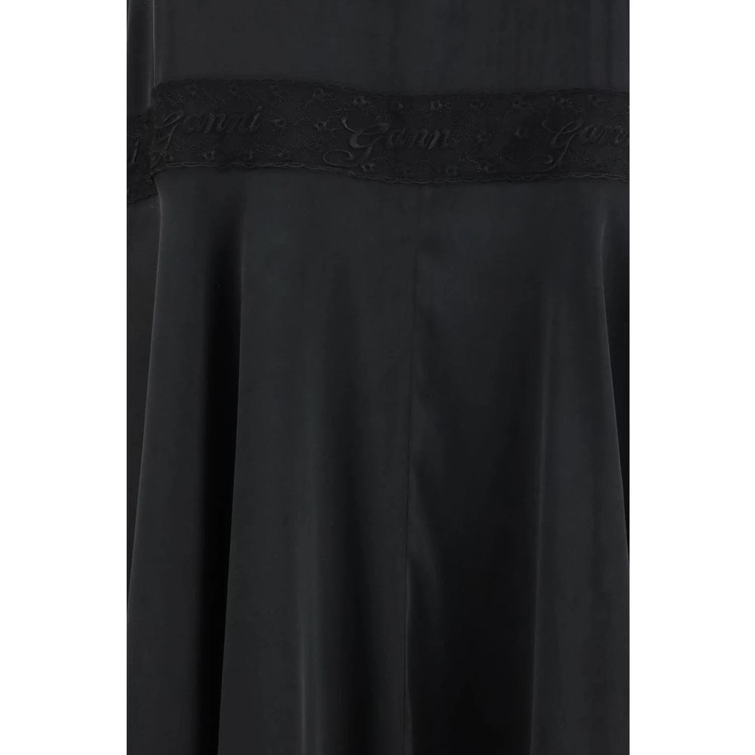 Black Silk Cocktail Dress
