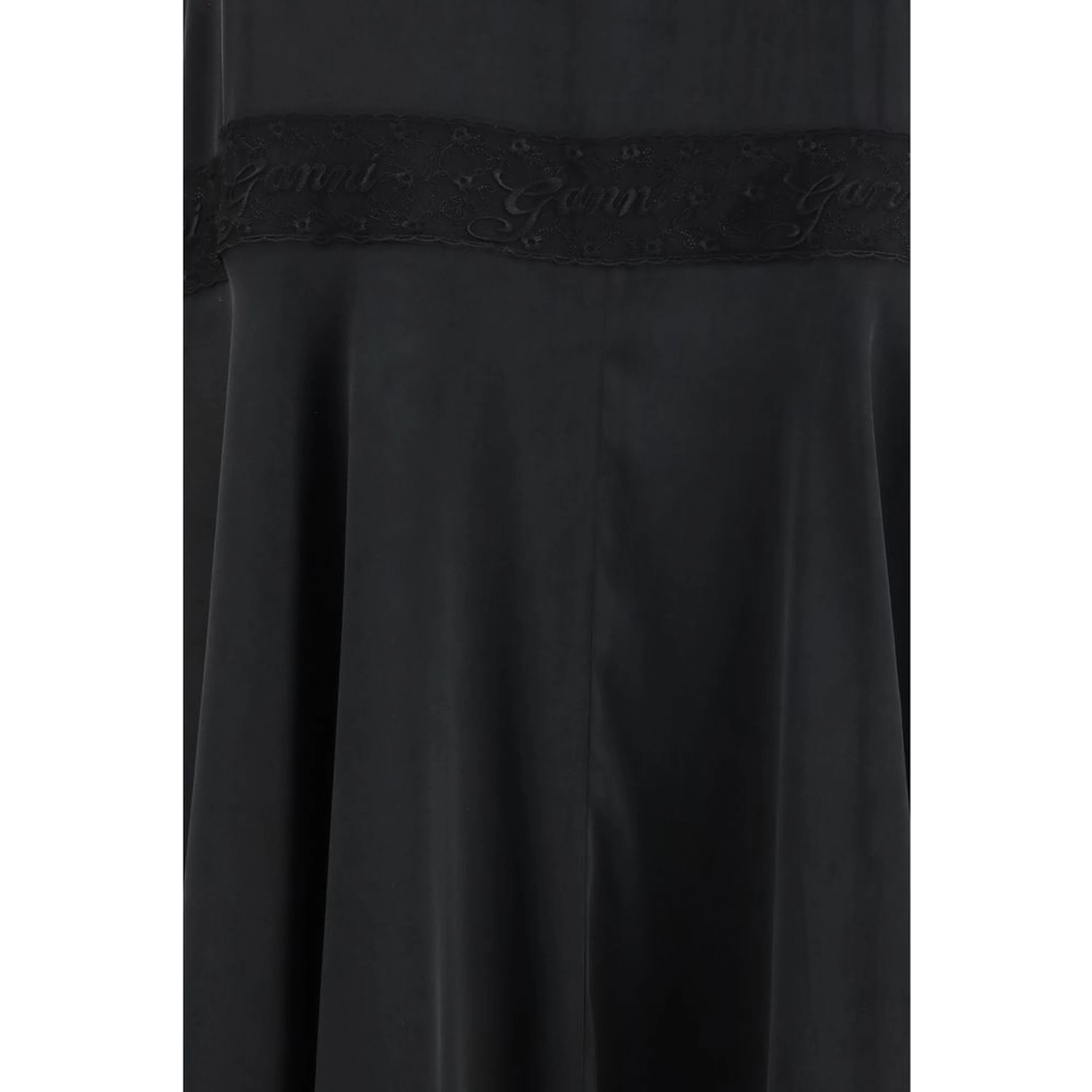 Black Silk Cocktail Dress