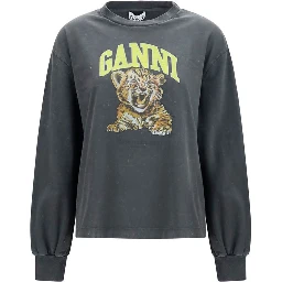 Gray Cotton Sweatshirt