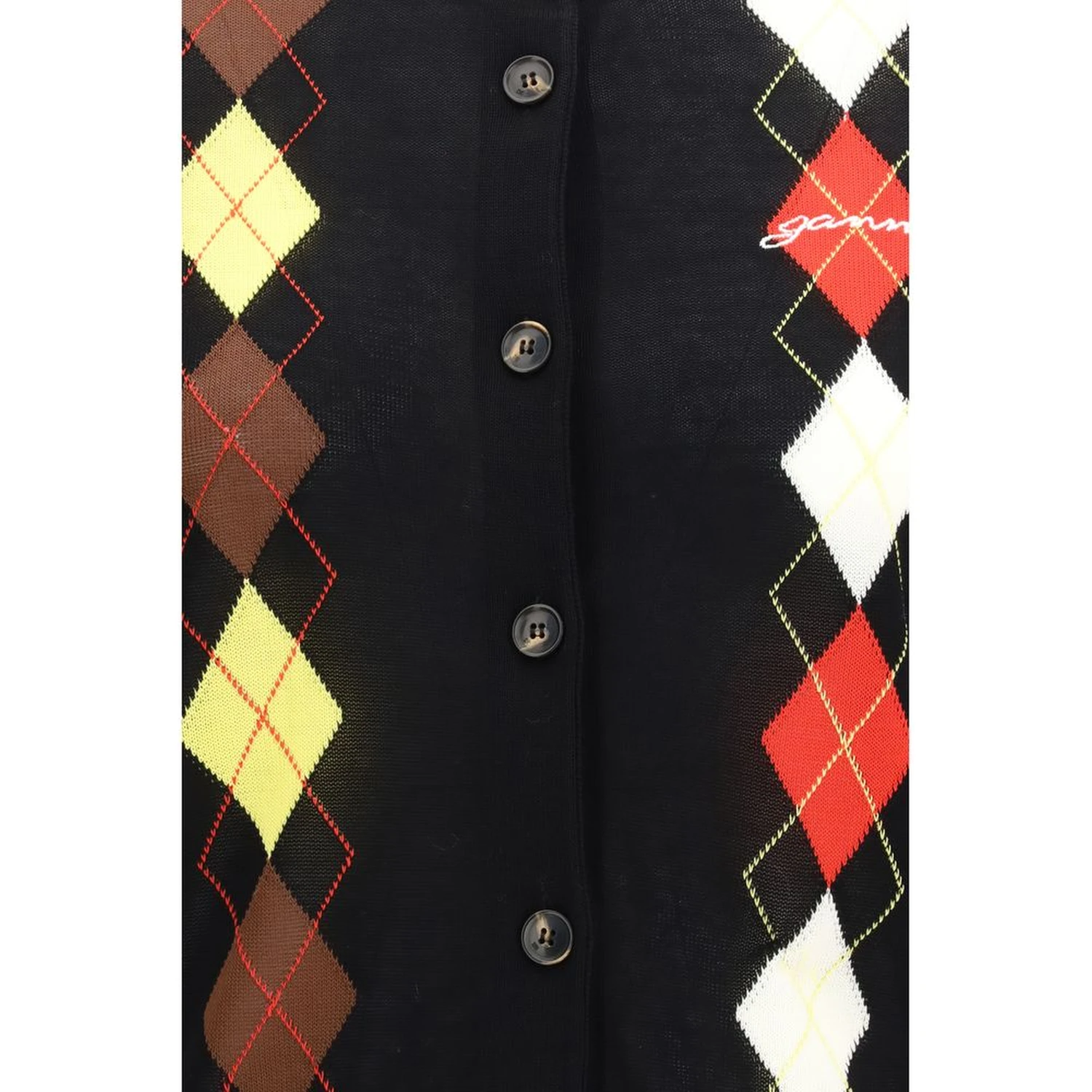 Black Cotton Cardigan