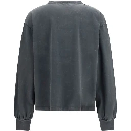 Gray Cotton Sweatshirt