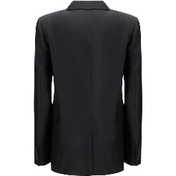 Black Wool Oves Aries Blazer