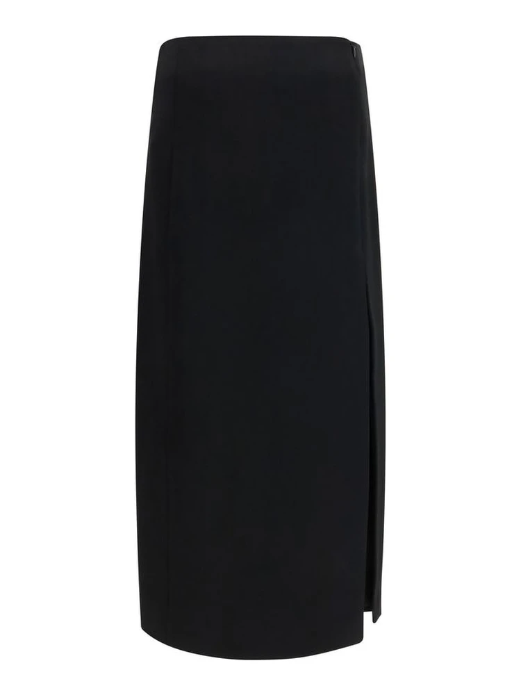 Black Acetate Long Skirt alternative