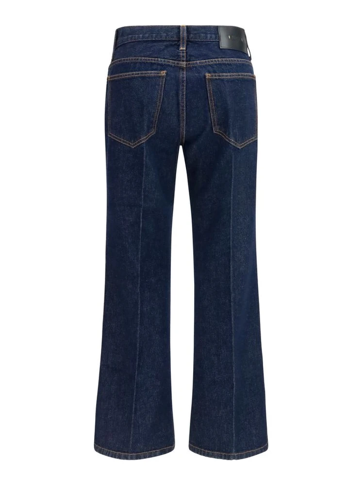 Blue Cotton Flared Jeans alternative
