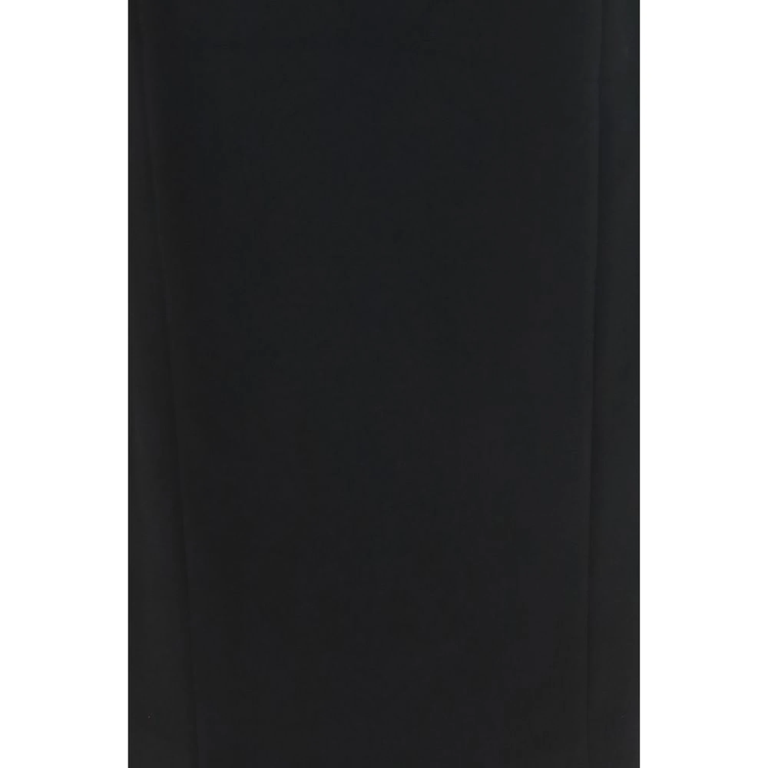 Black Acetate Long Skirt