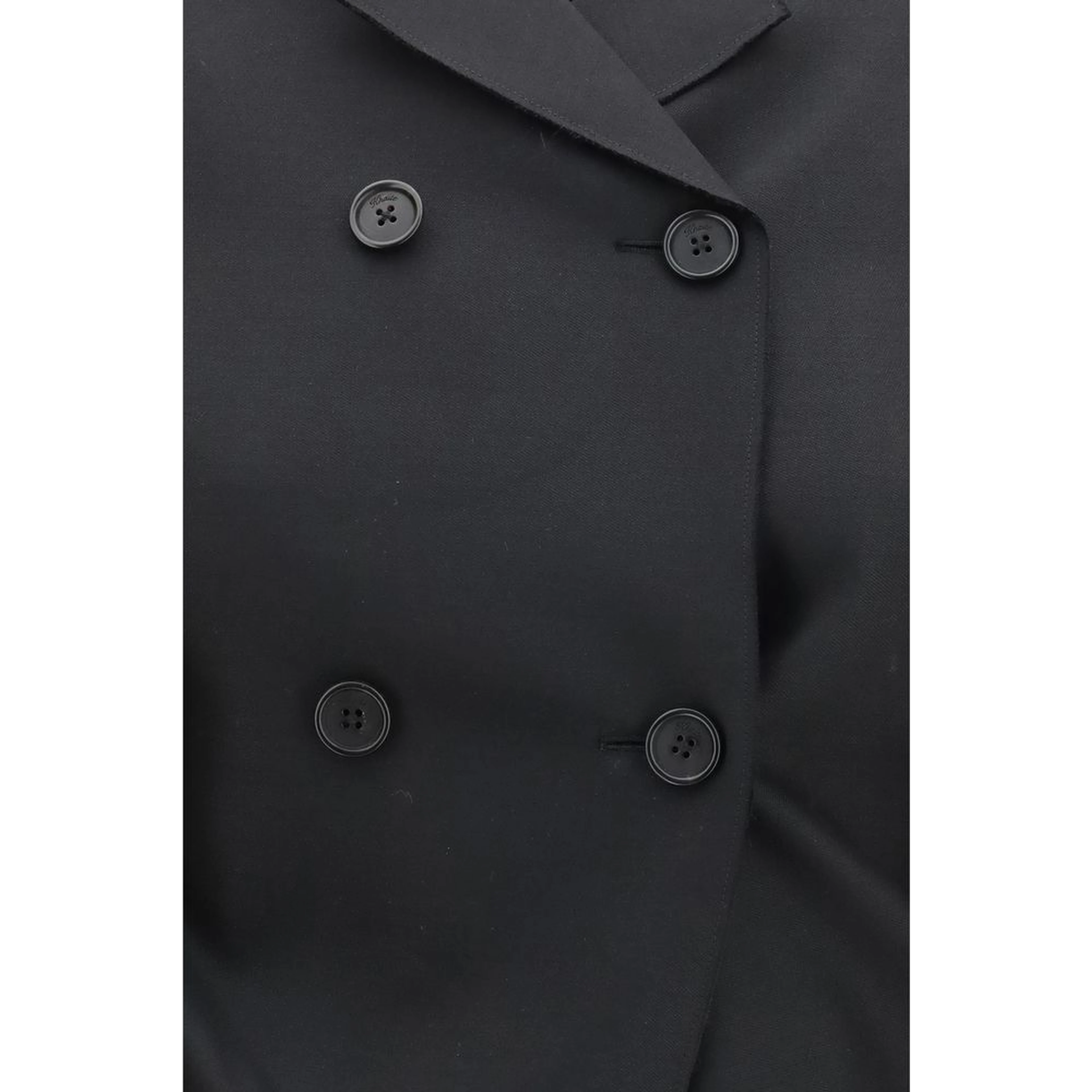 Black Wool Oves Aries Blazer