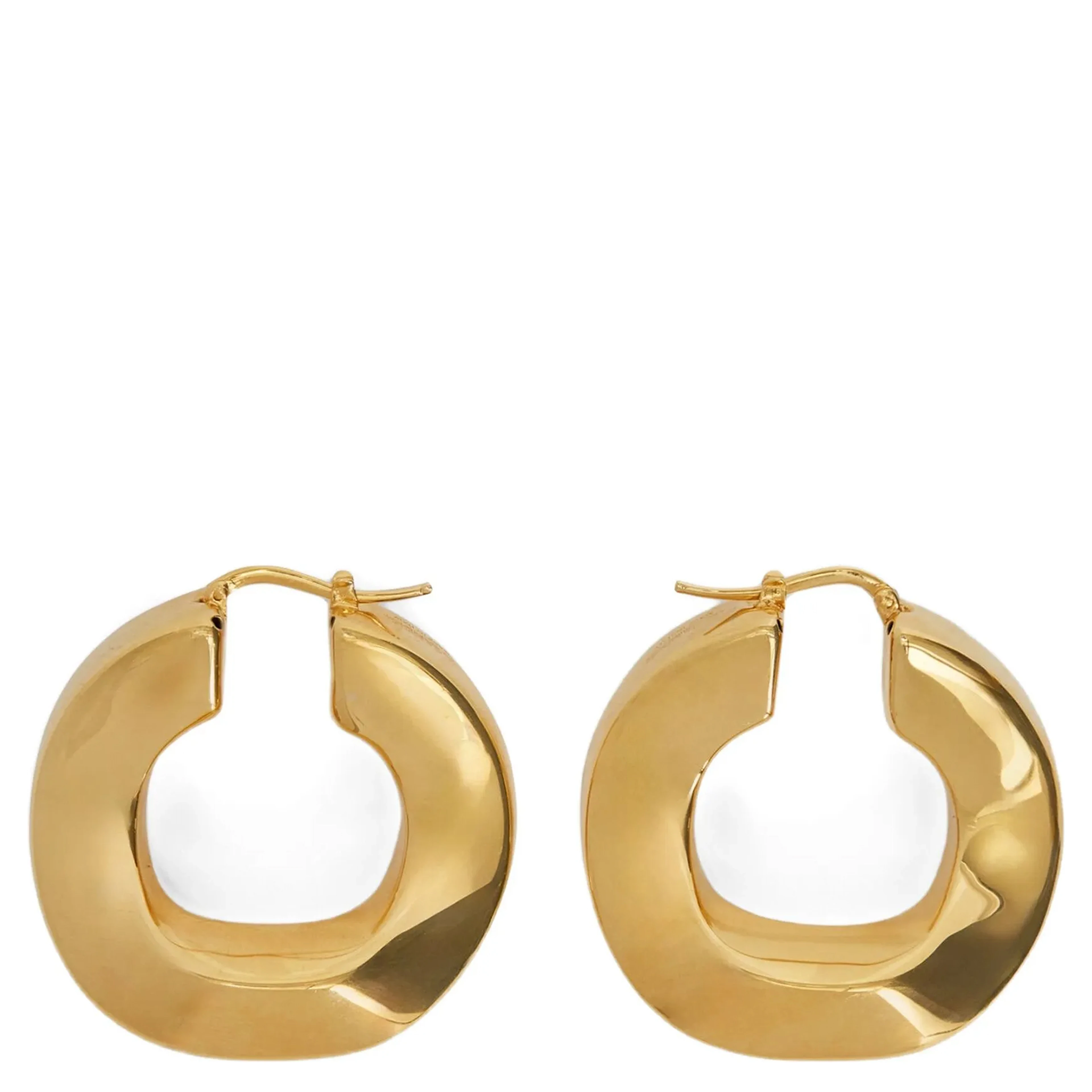 Gold Copper Earrings
