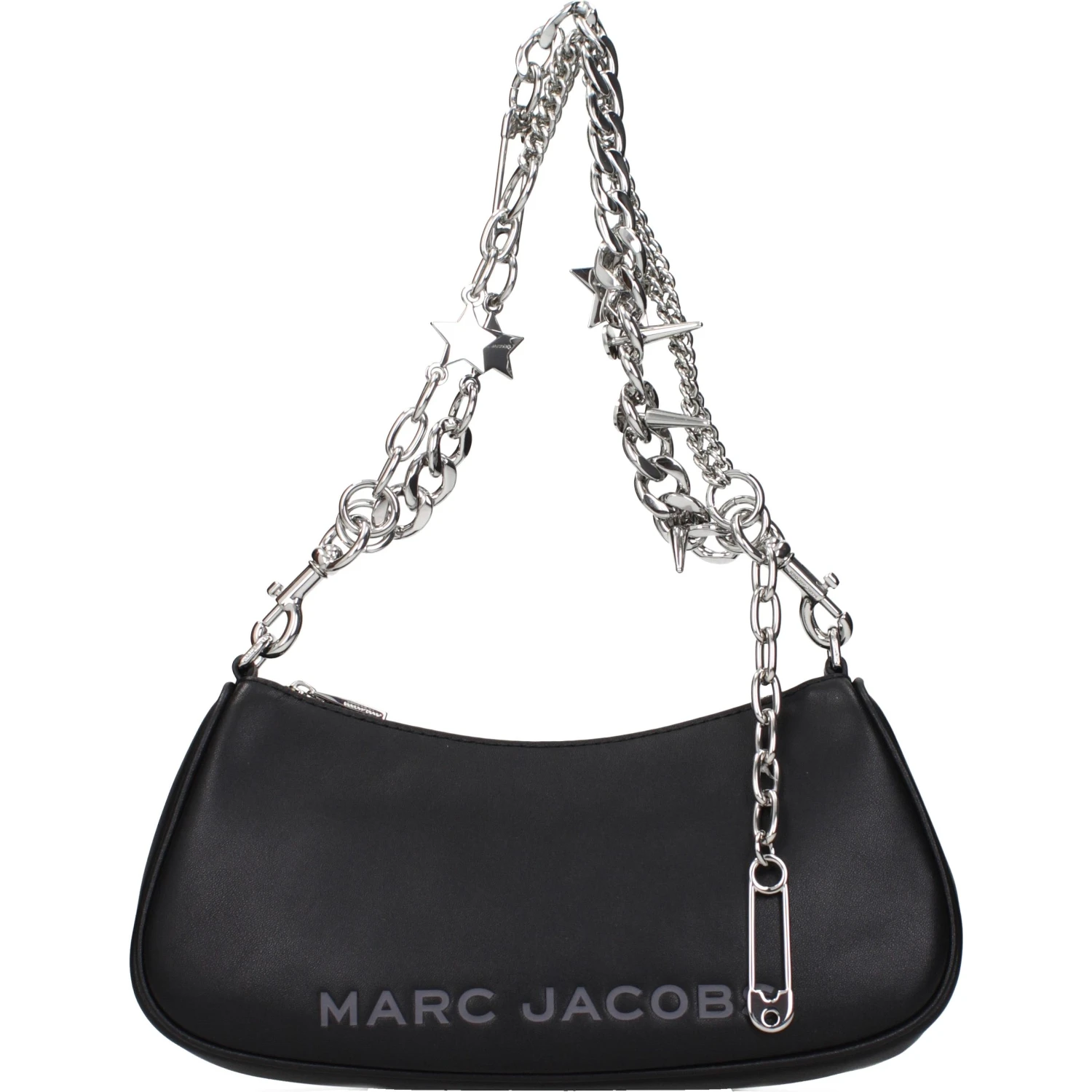 Black Leather Shoulder Bag