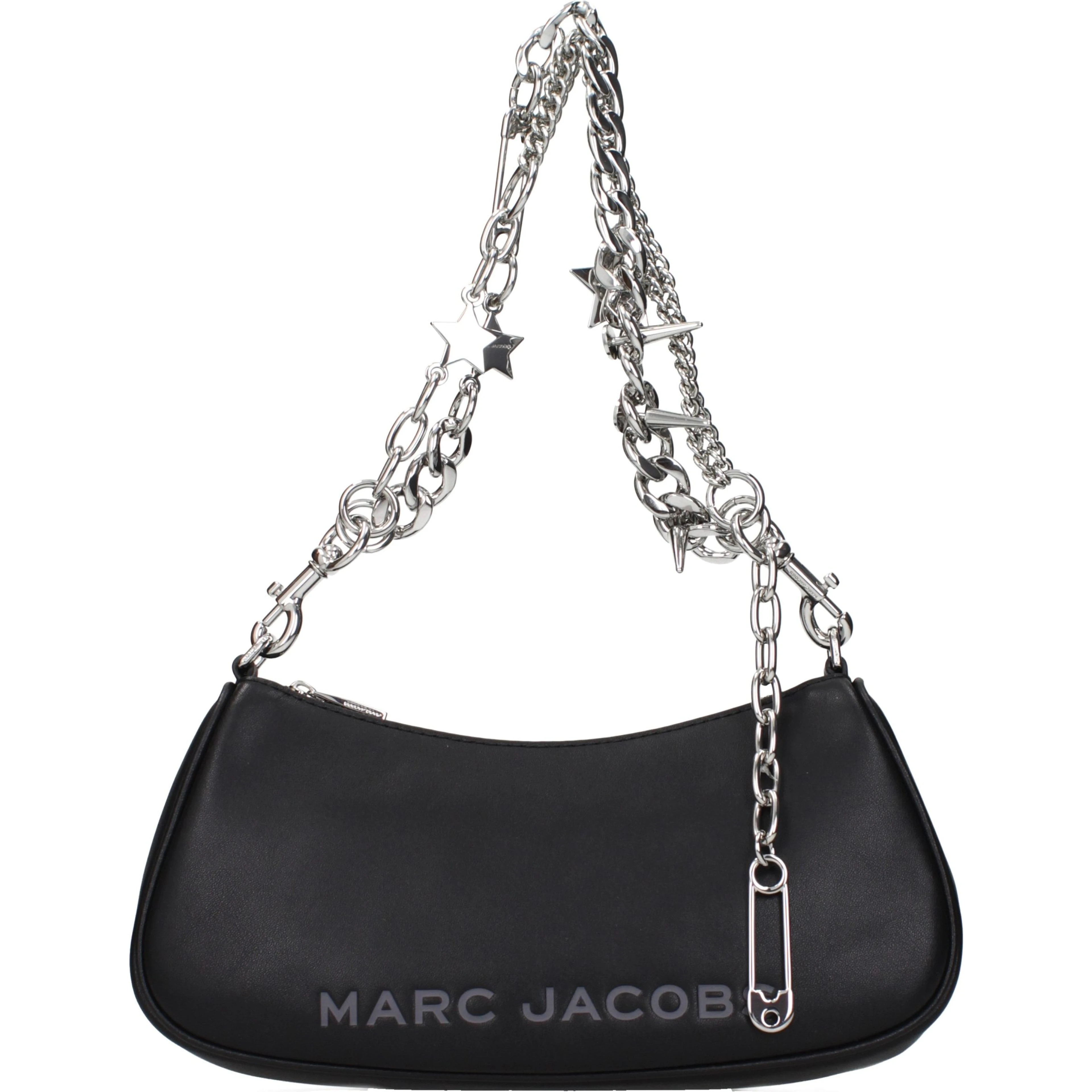 Black Leather Shoulder Bag