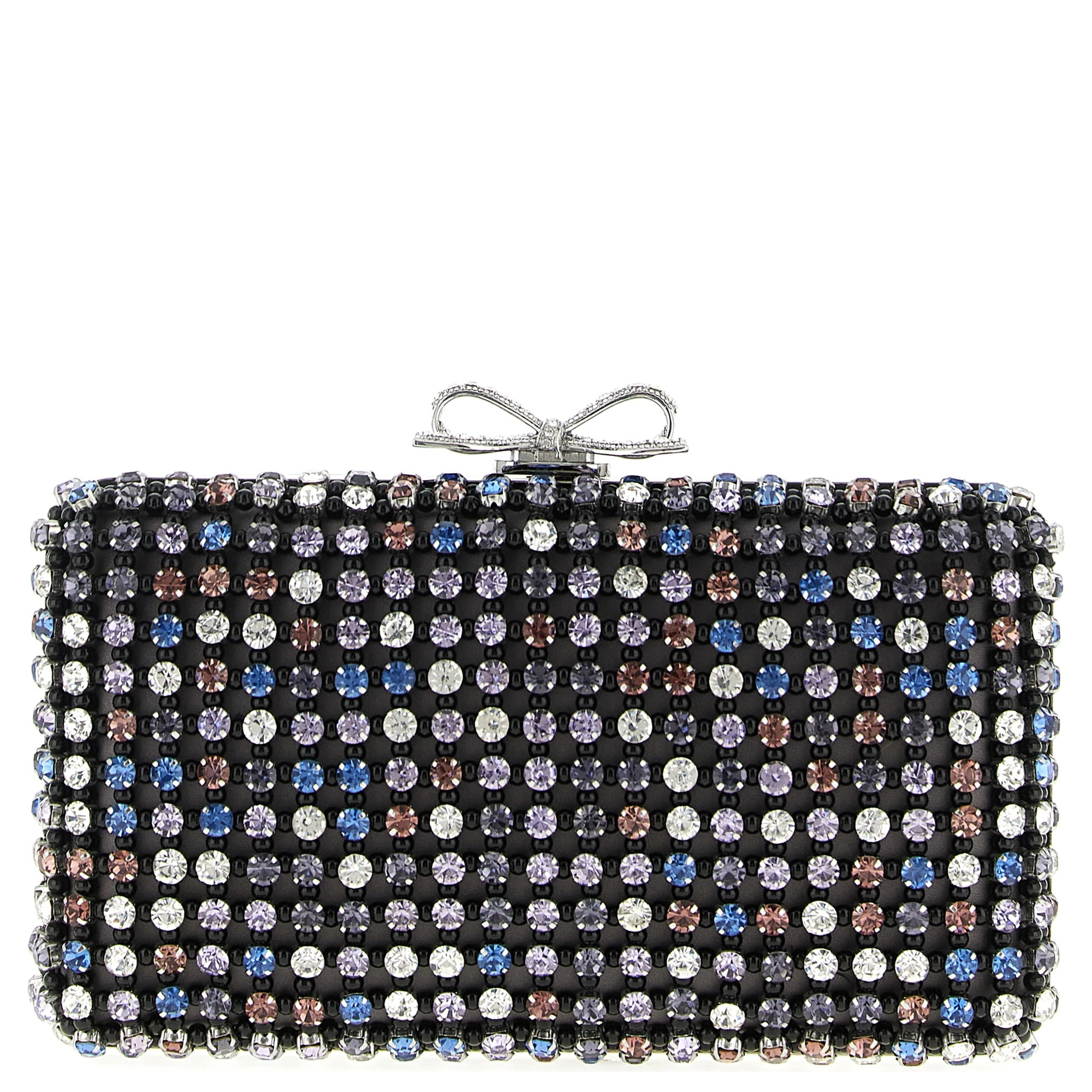 Multicolor Polyester Clutch Bag