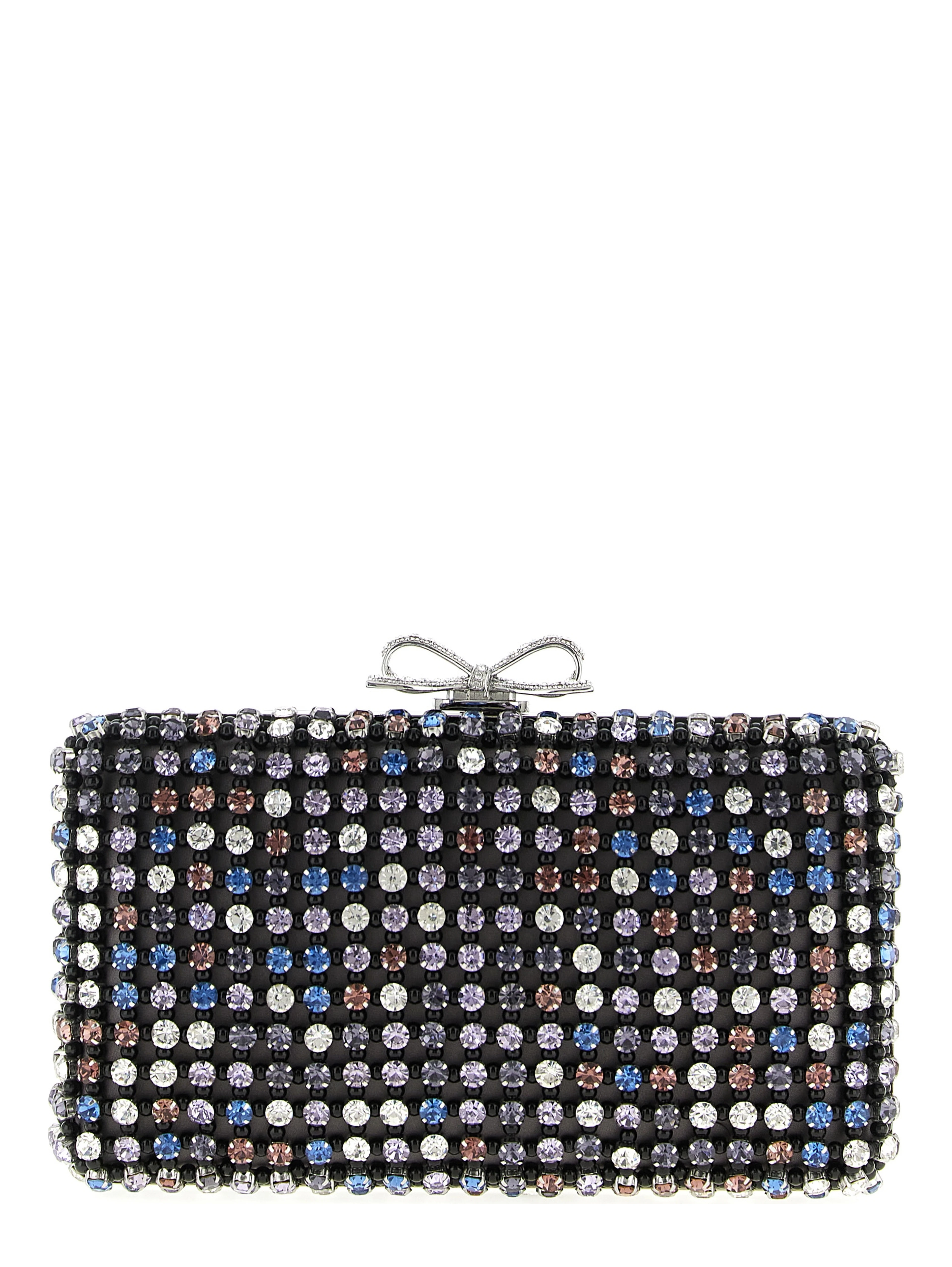 Multicolor Polyester Clutch Bag