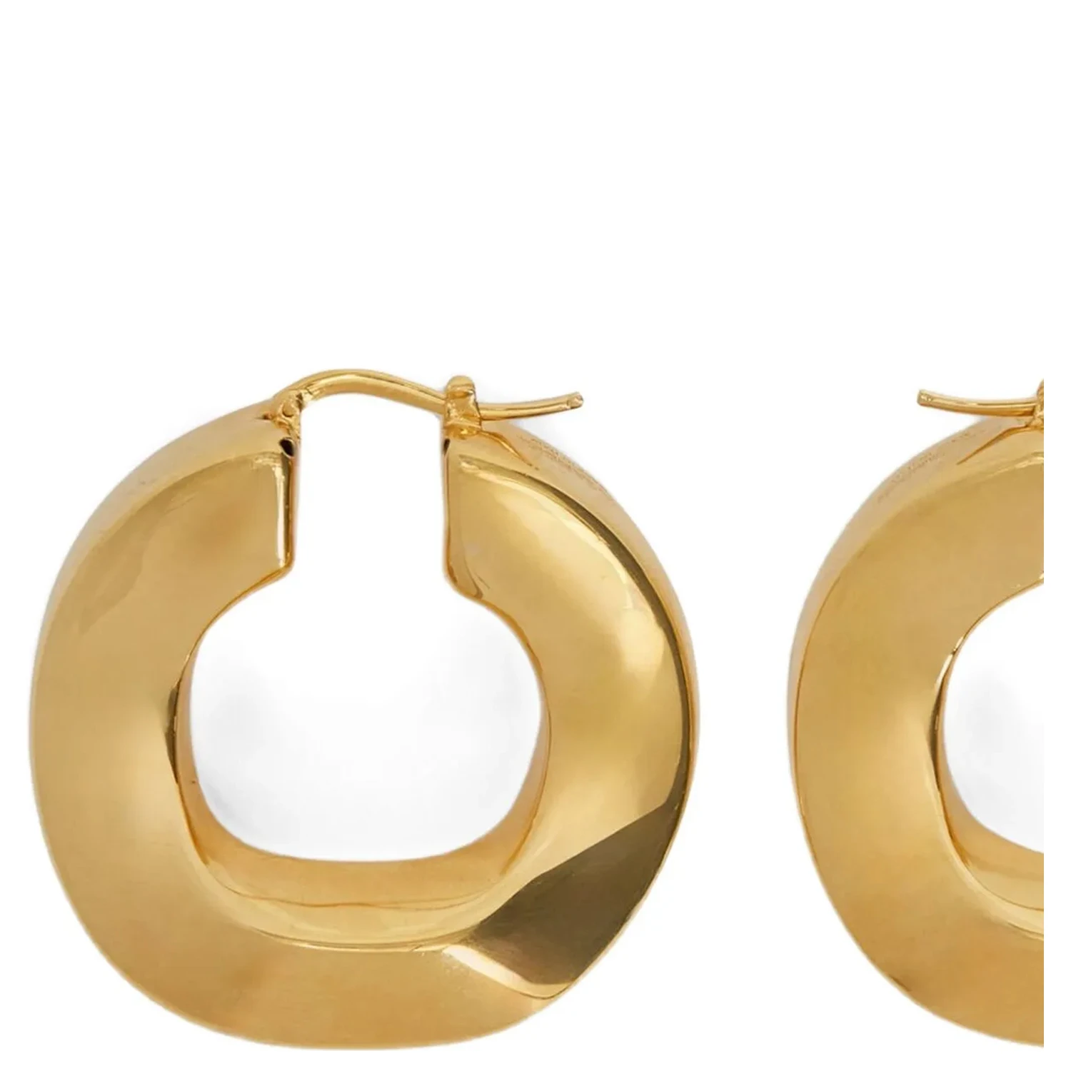 Gold Copper Earrings