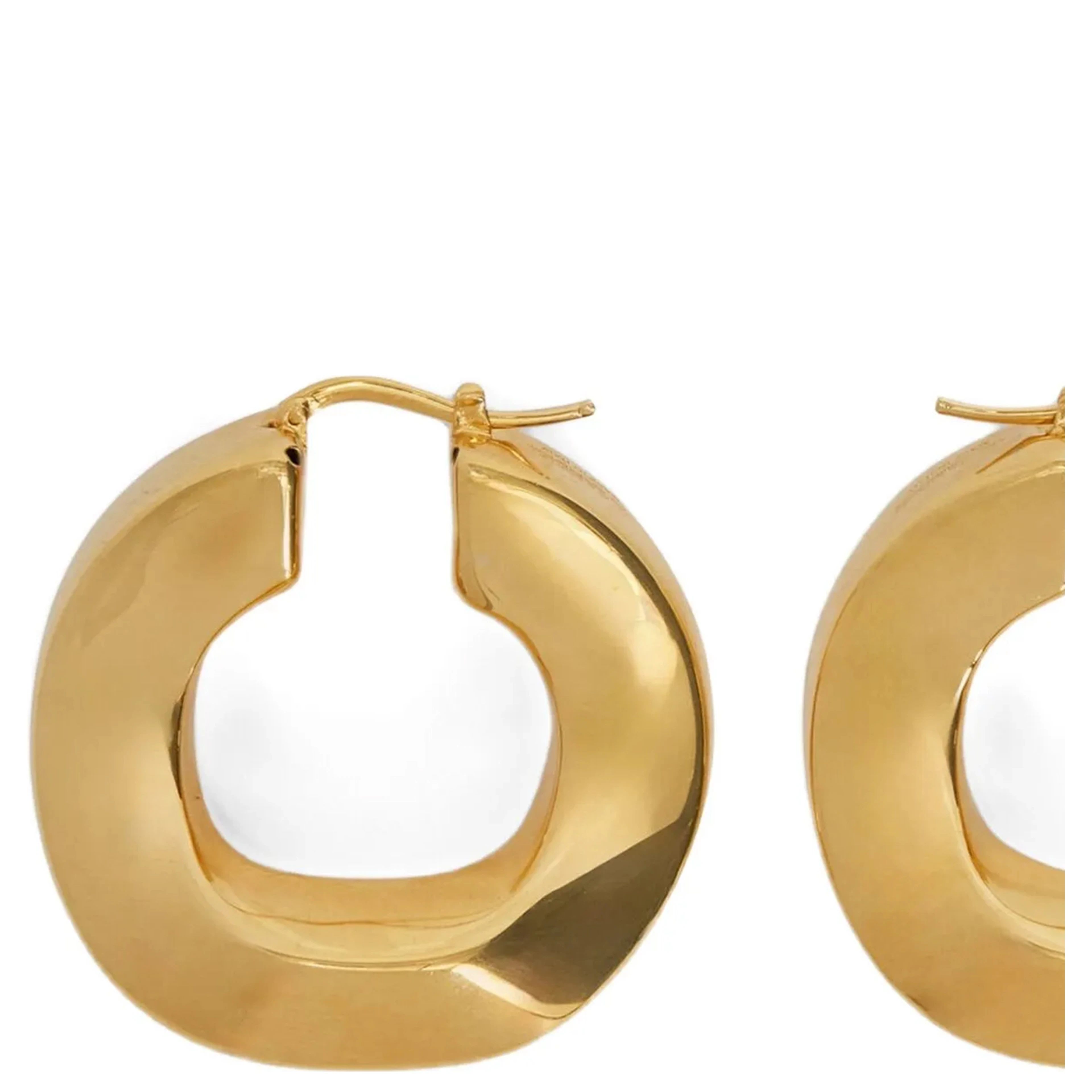 Gold Copper Earrings