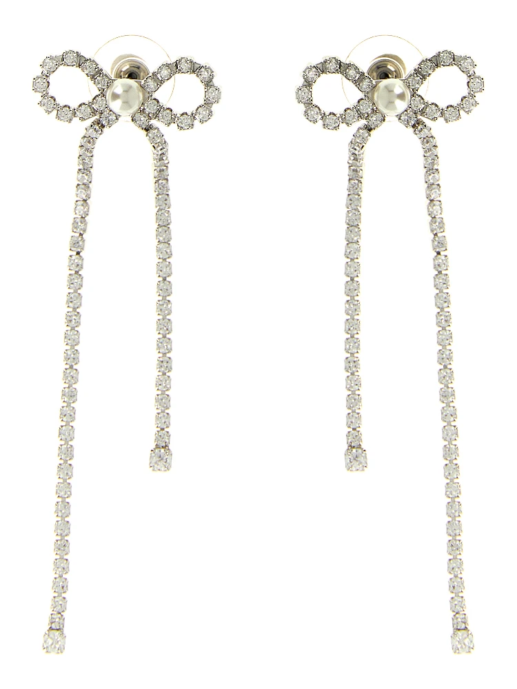 Silver Copper Earrings