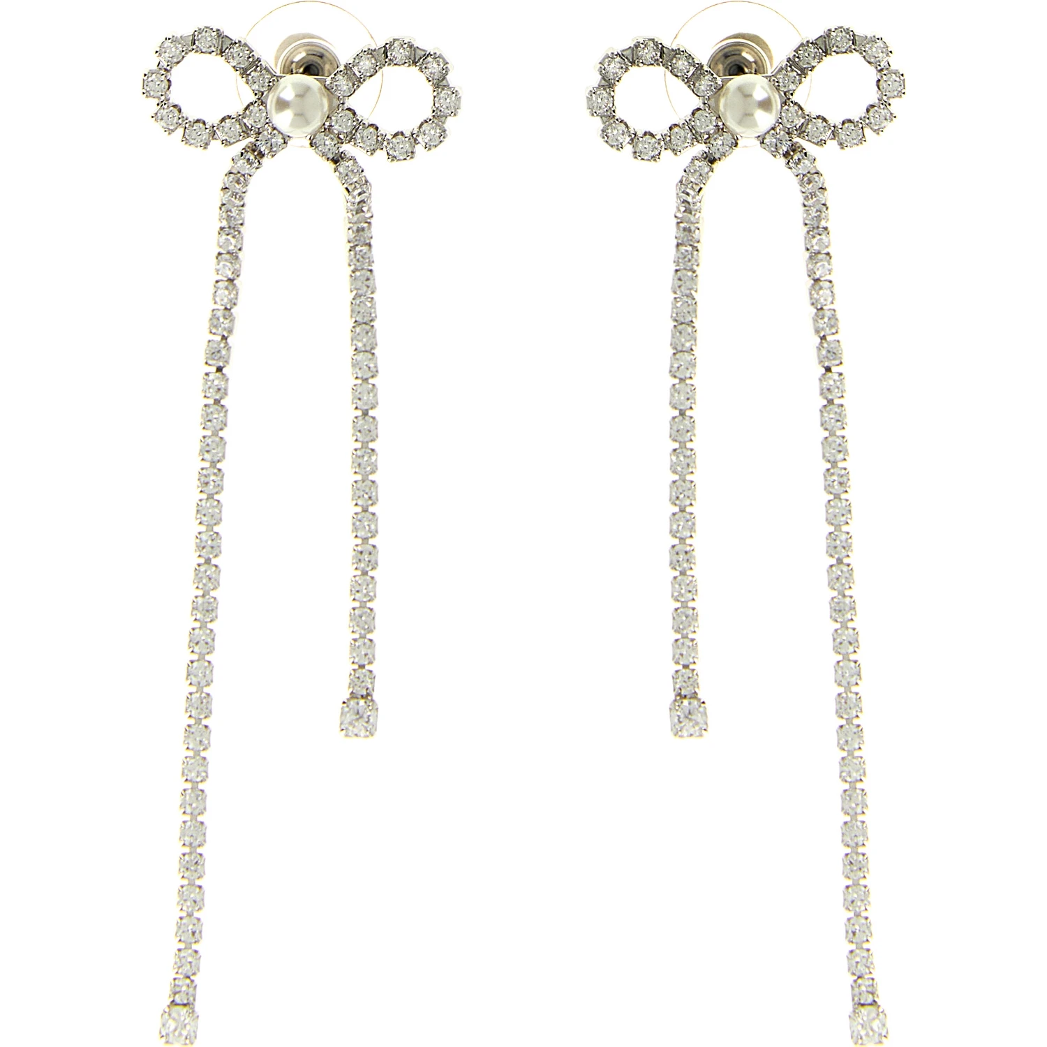 Silver Copper Earrings