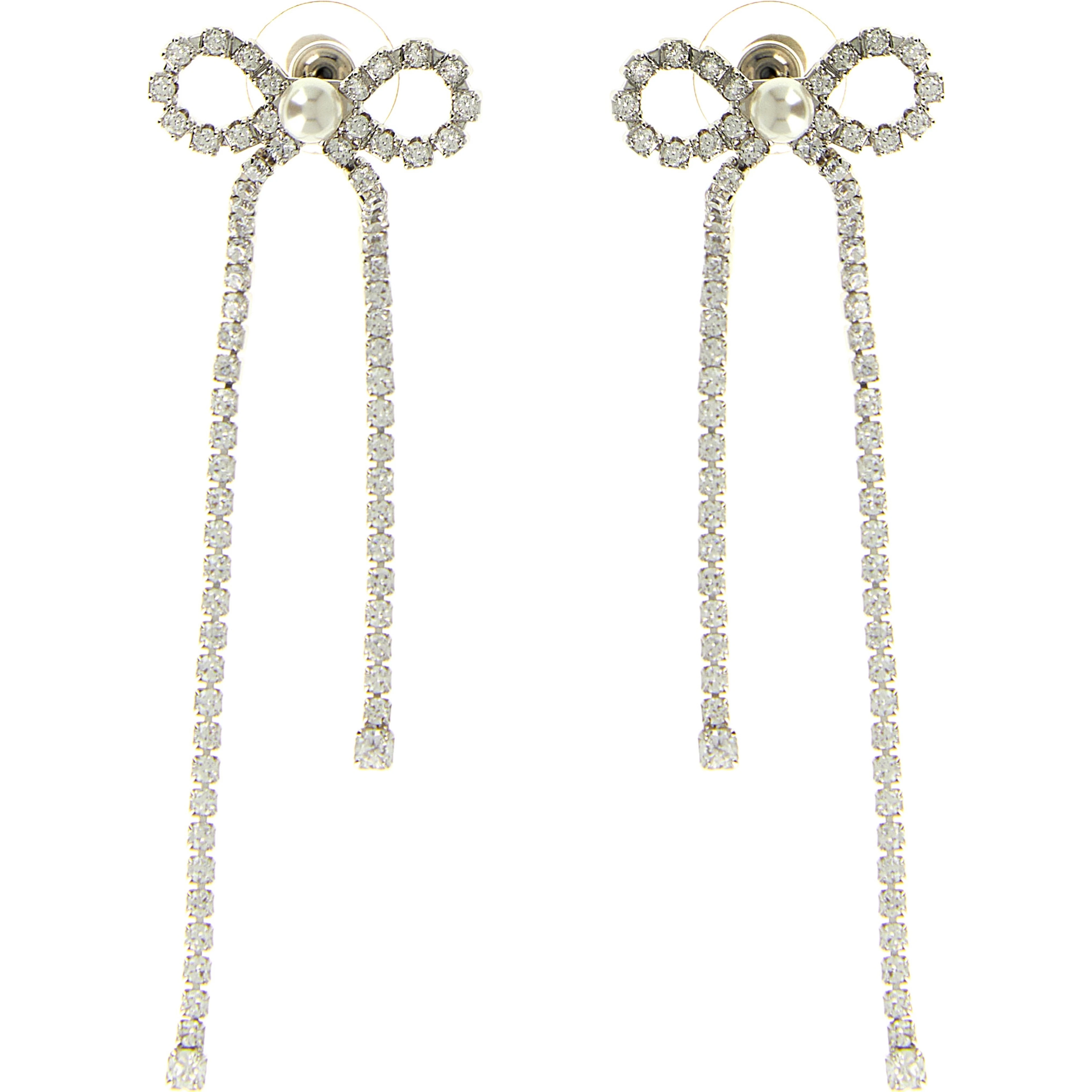 Silver Copper Earrings