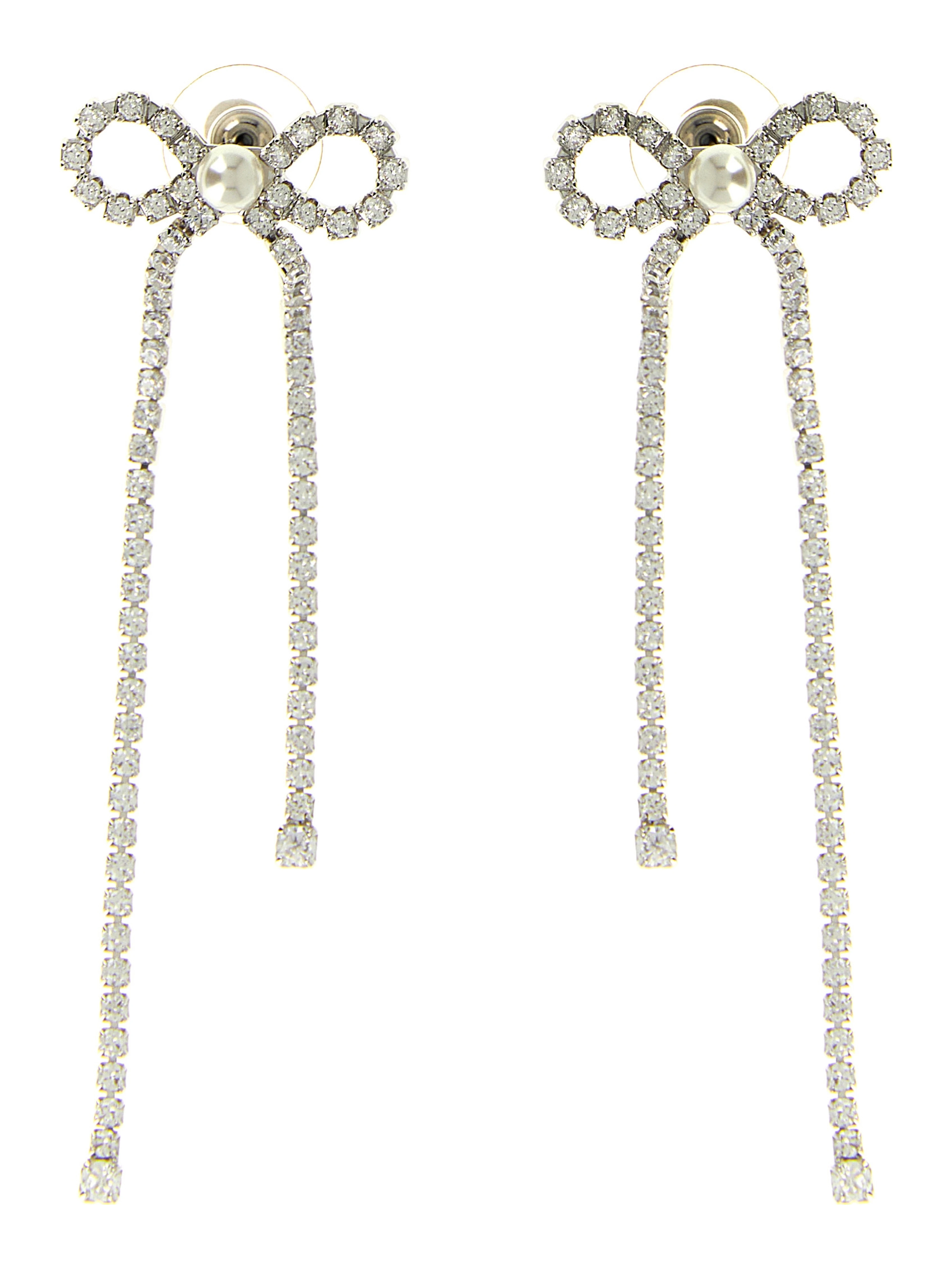 Silver Copper Earrings