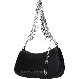 Black Leather Shoulder Bag