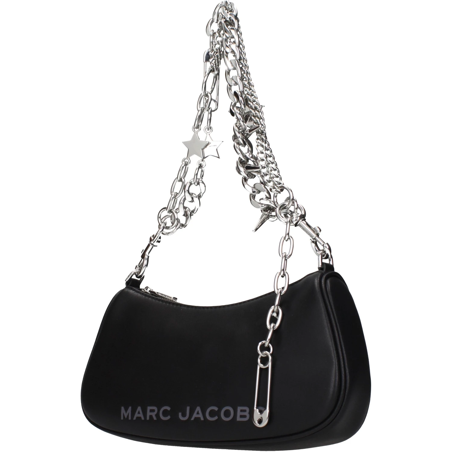 Black Leather Shoulder Bag