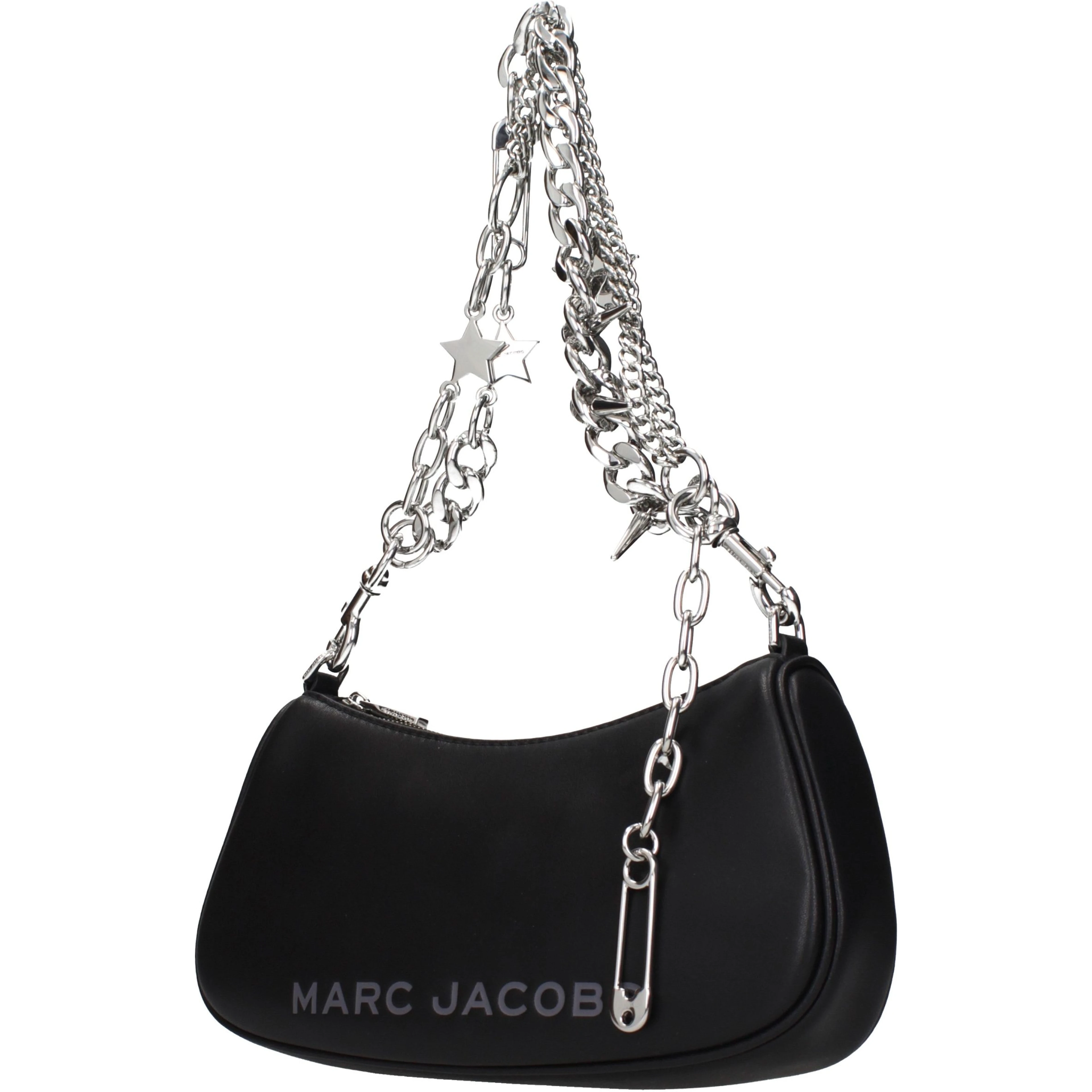 Black Leather Shoulder Bag