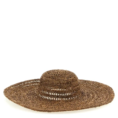 Brown Raffia Sunhat