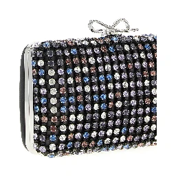 Multicolor Polyester Clutch Bag
