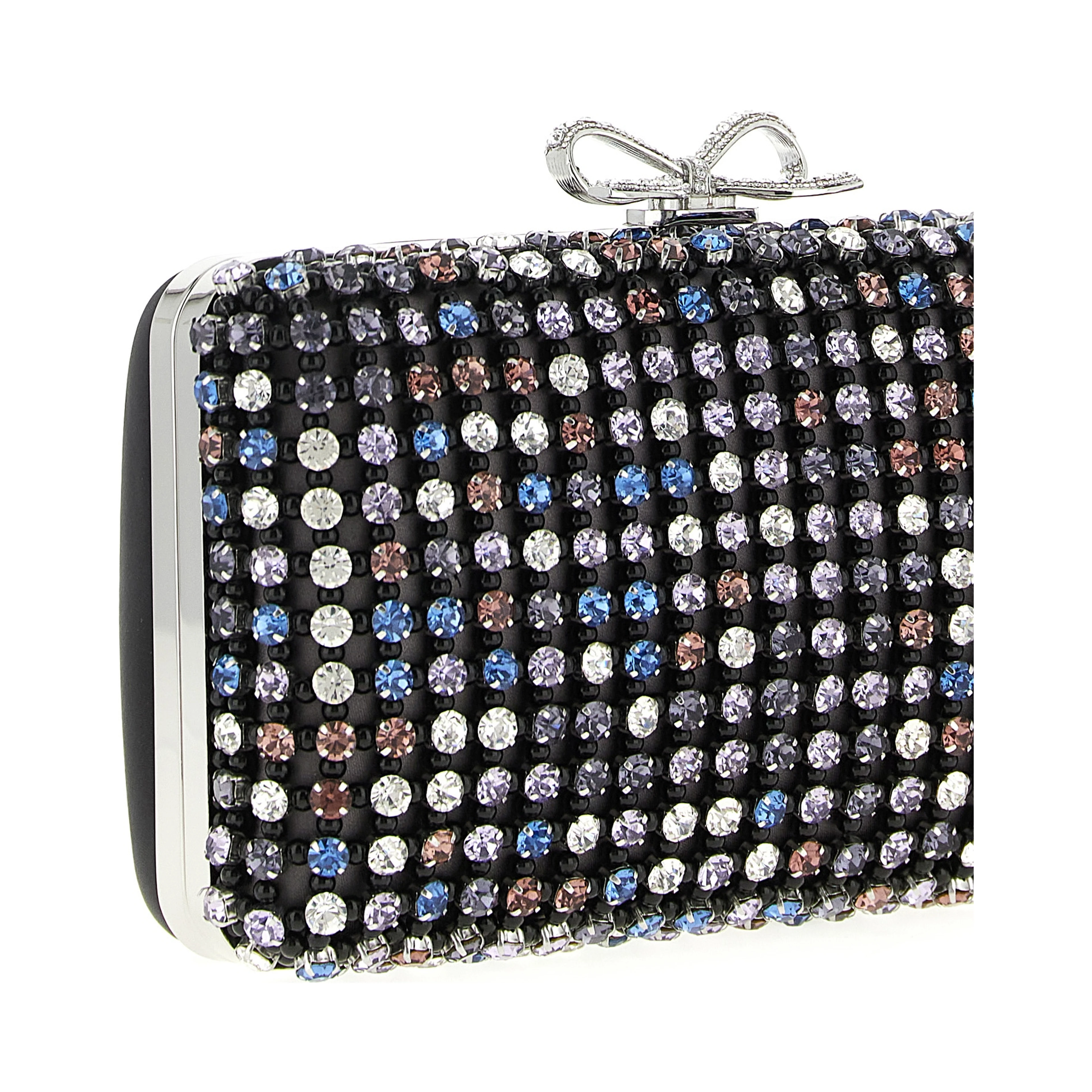 Multicolor Polyester Clutch Bag