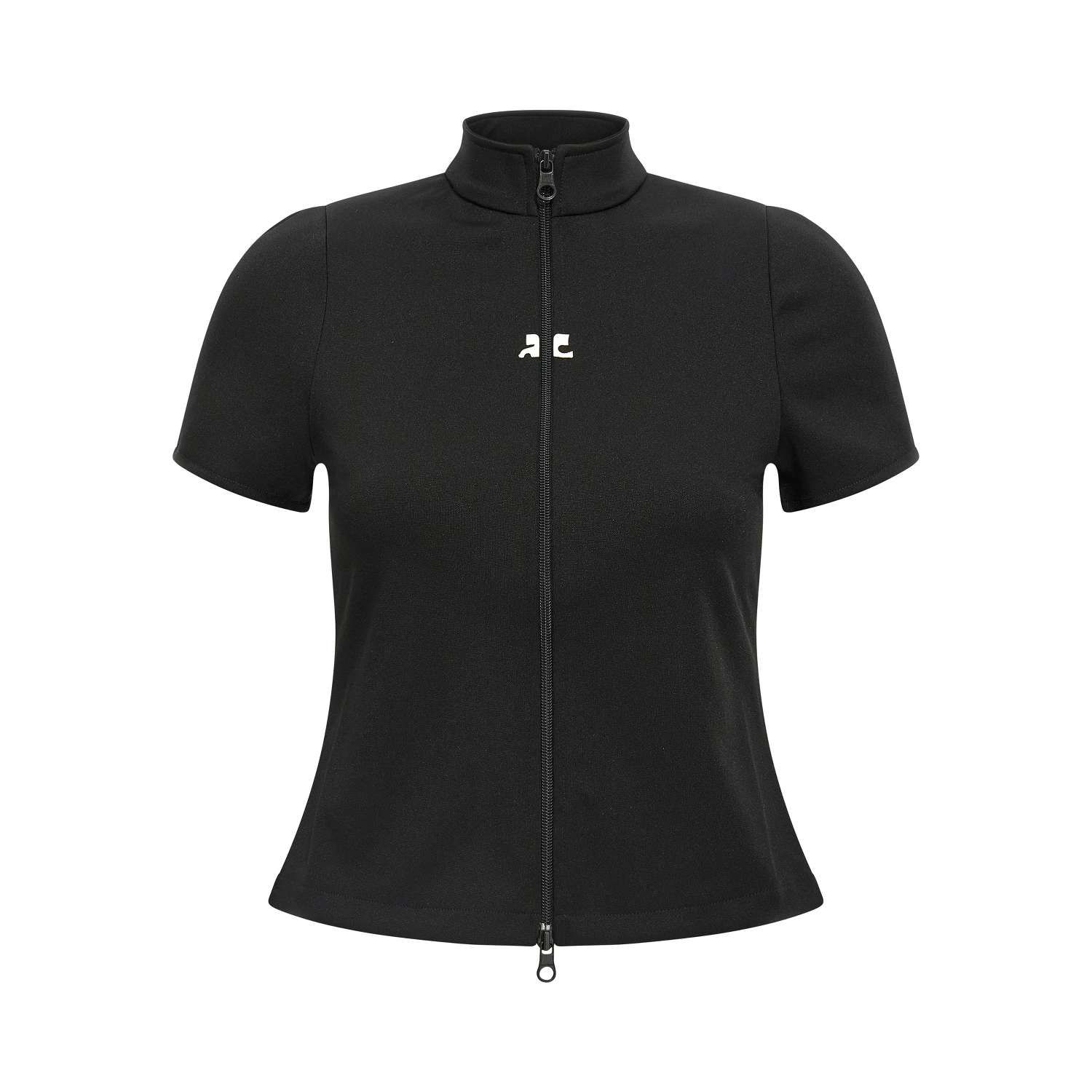 Black Polyester Top
