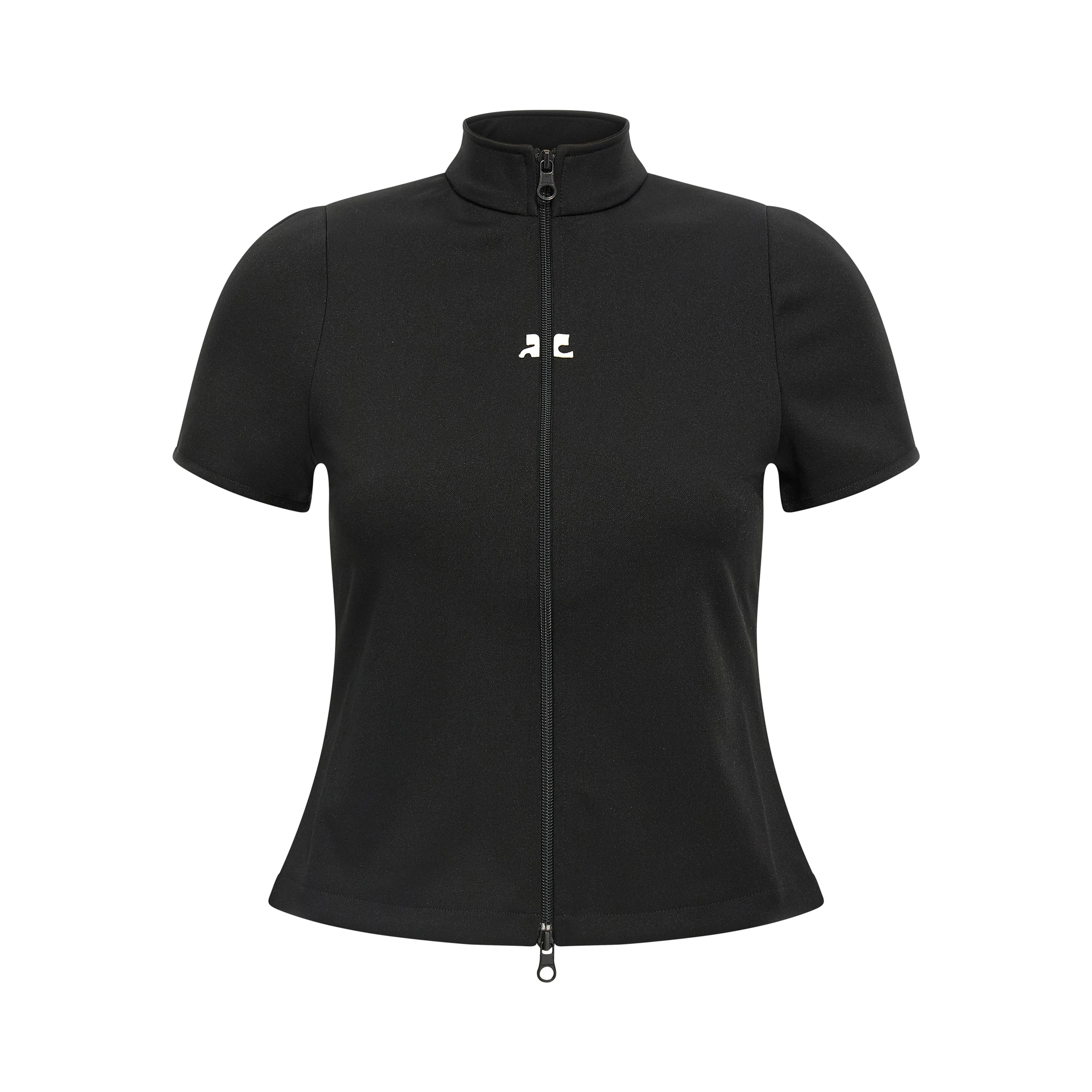 Black Polyester Top