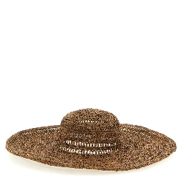 Brown Raffia Sunhat