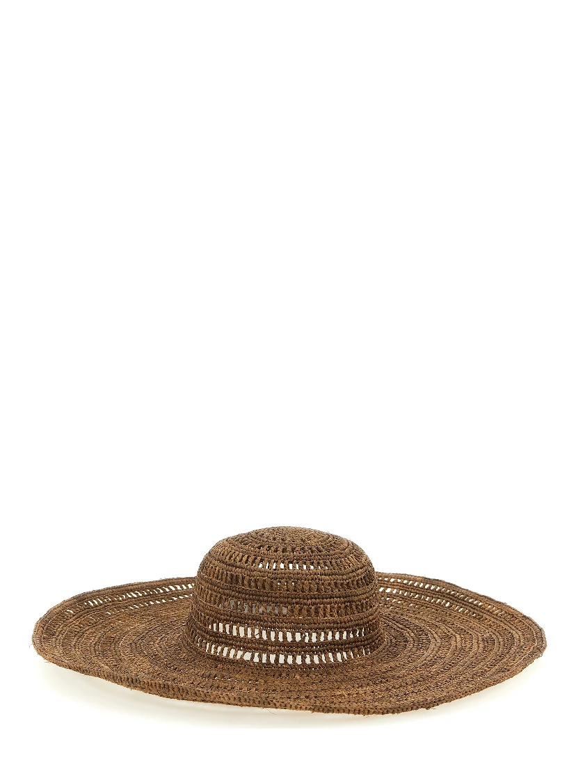 Brown Raffia Sunhat
