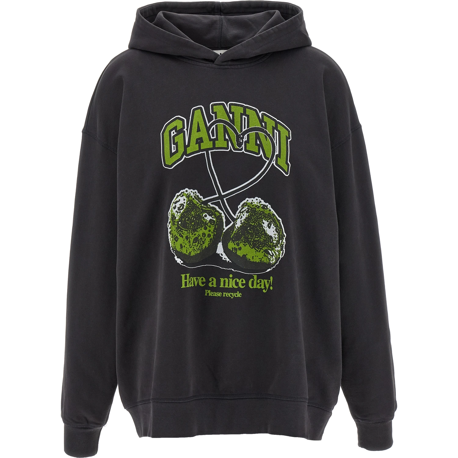 Gray Organic Cotton Hoodie