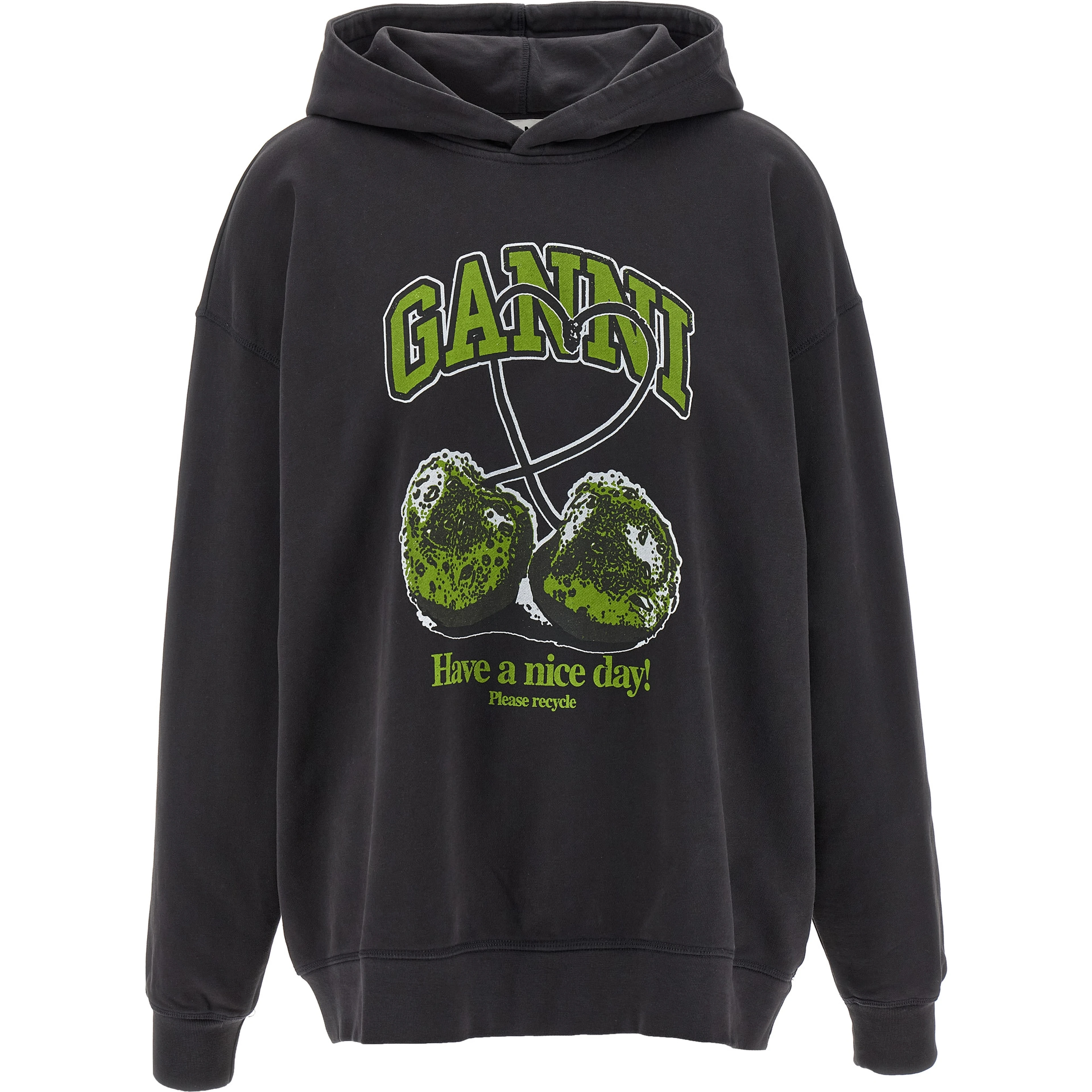 Gray Organic Cotton Hoodie
