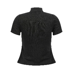 Black Polyester Top