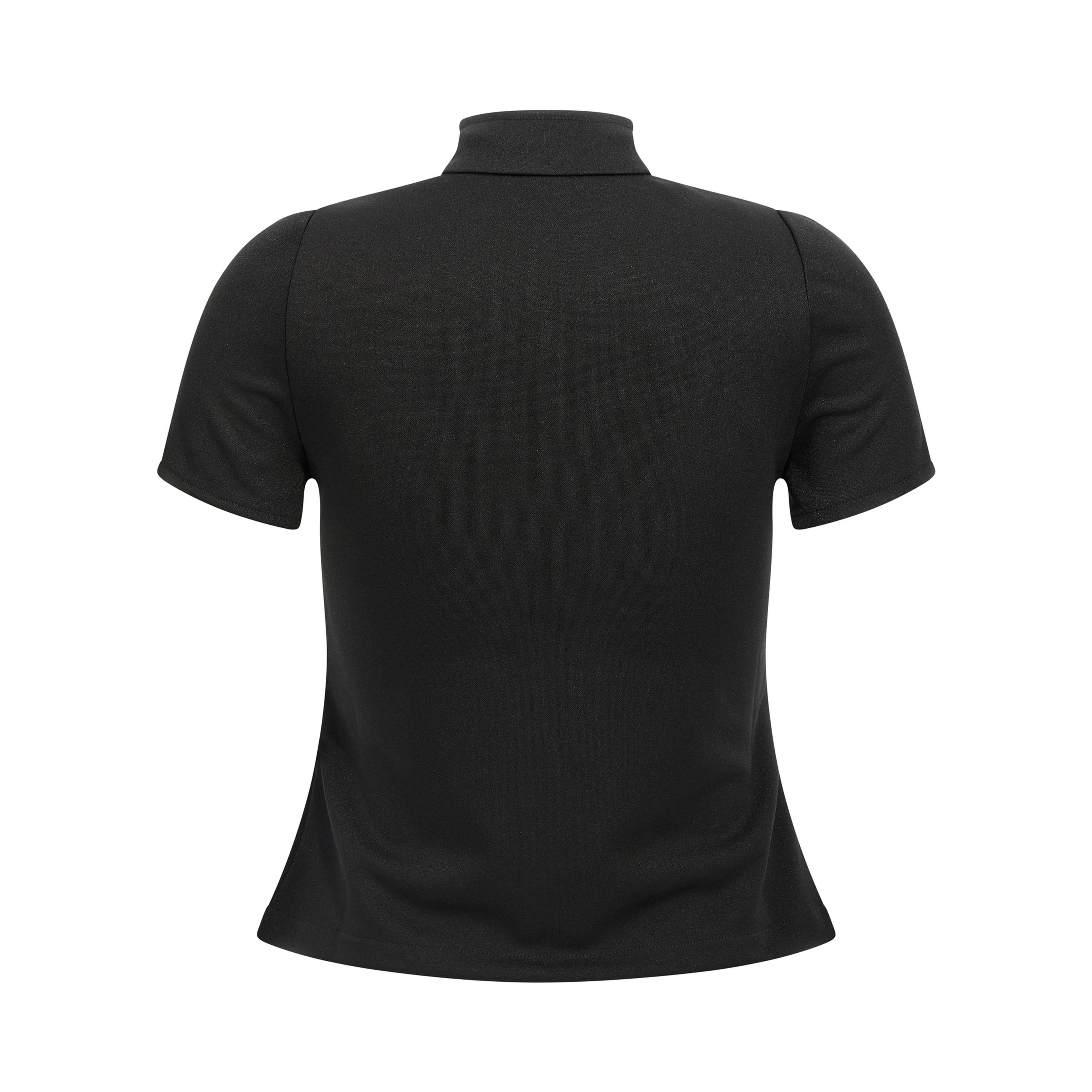 Black Polyester Top