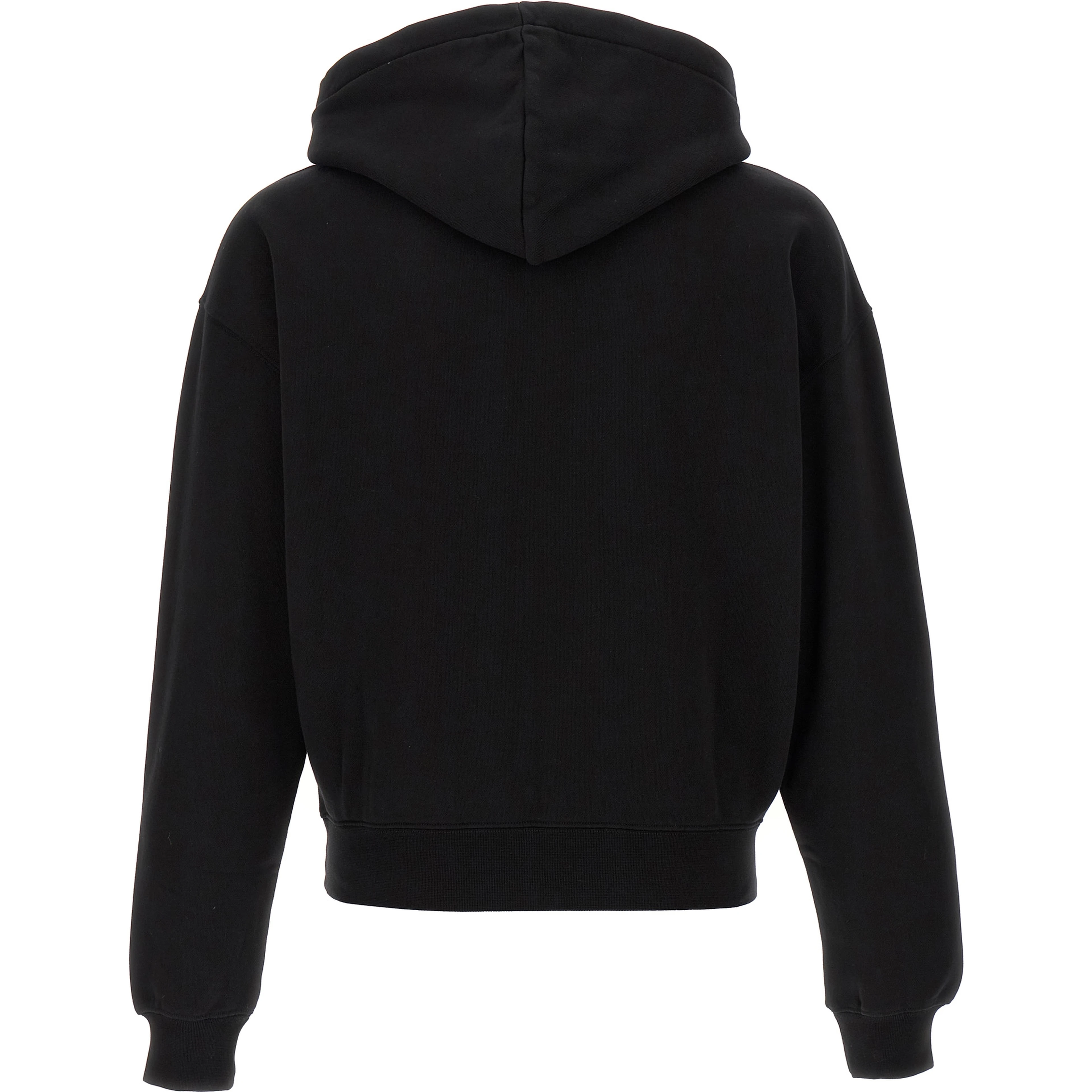 Black Cotton Sweatshirt